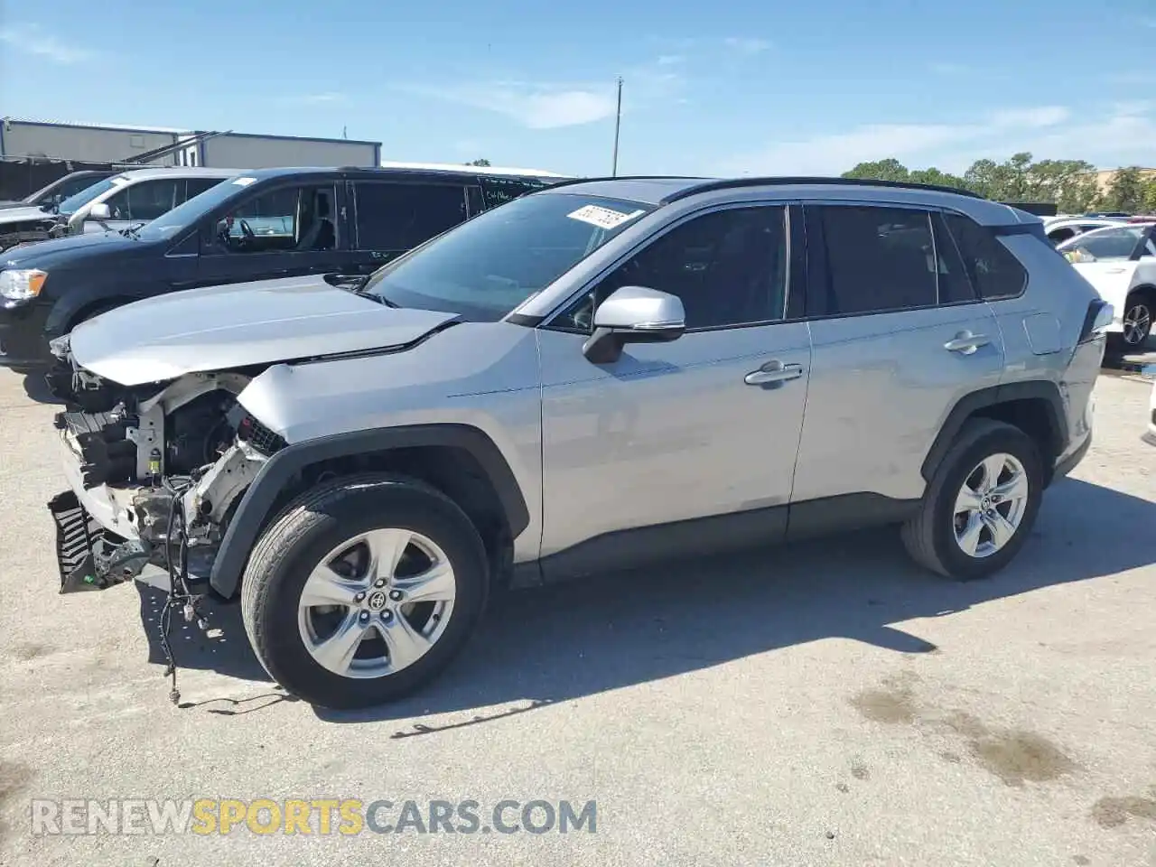 1 Photograph of a damaged car 2T3W1RFV6MC114344 TOYOTA RAV4 2021