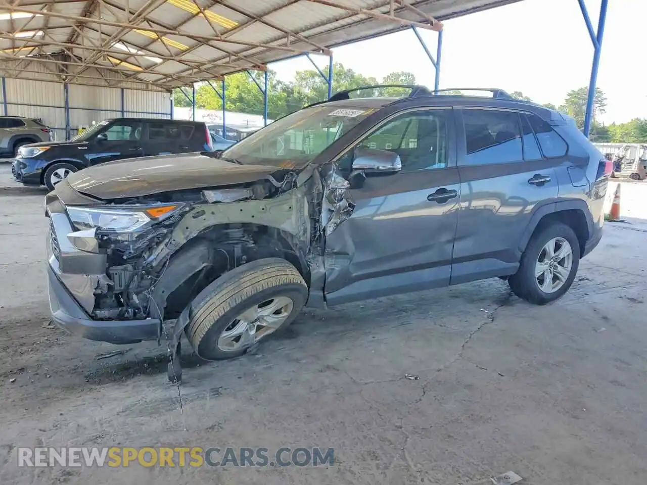 1 fotografías del automóvil dañado 2T3W1RFV6MC157470 TOYOTA RAV4 2021