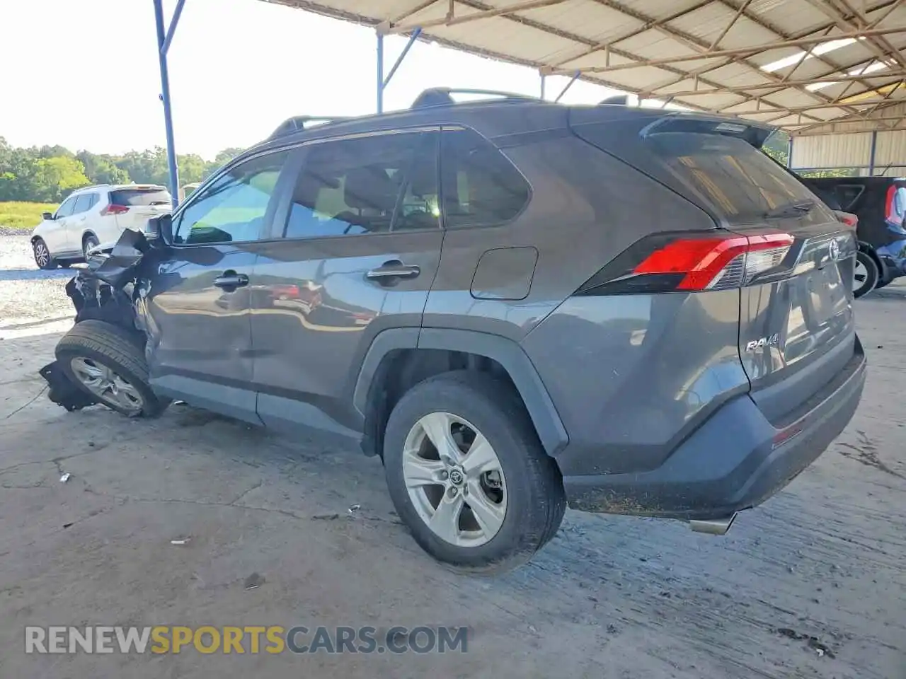 2 fotografías del automóvil dañado 2T3W1RFV6MC157470 TOYOTA RAV4 2021