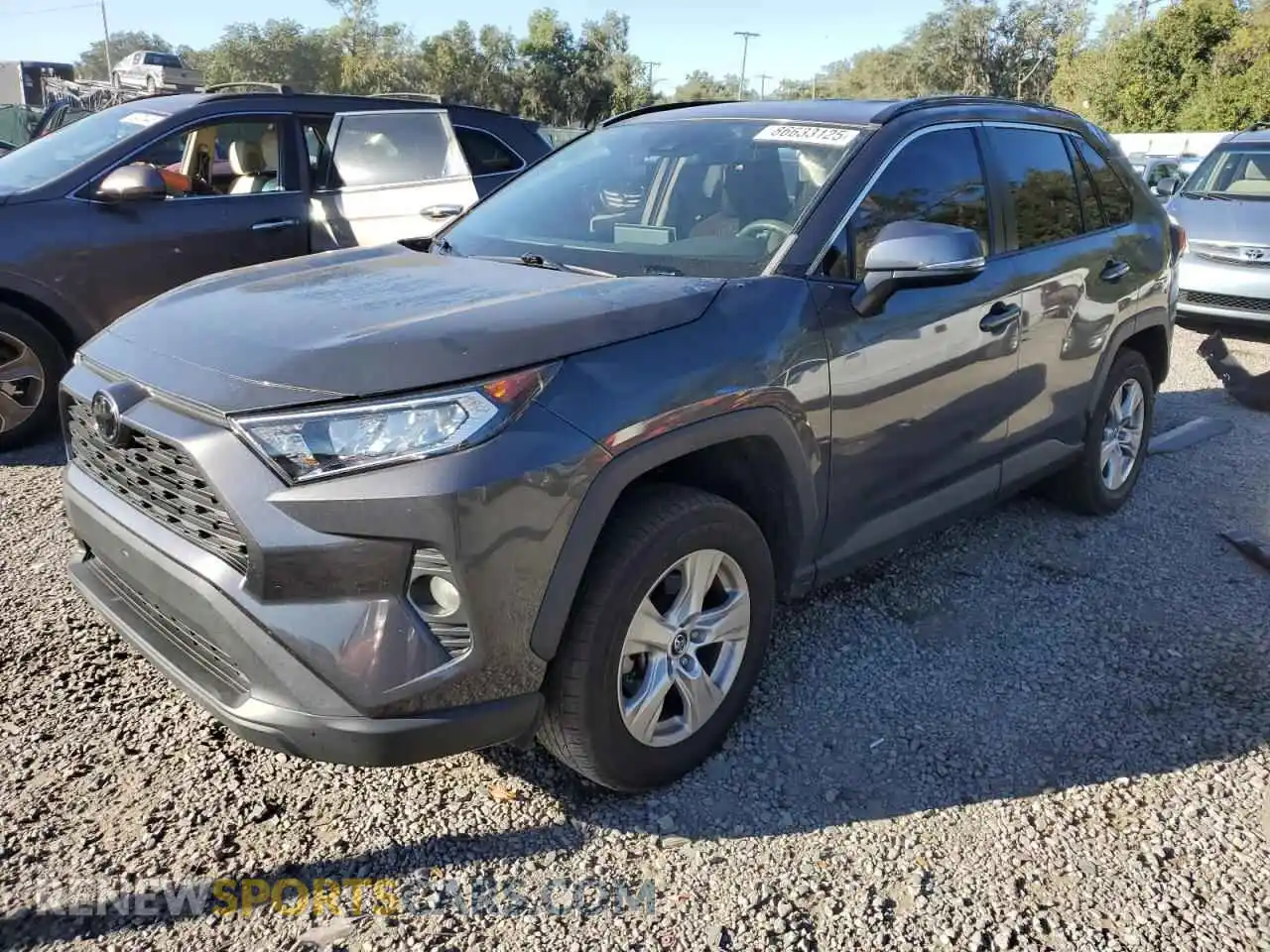 1 Photograph of a damaged car 2T3W1RFV6MW106808 TOYOTA RAV4 2021