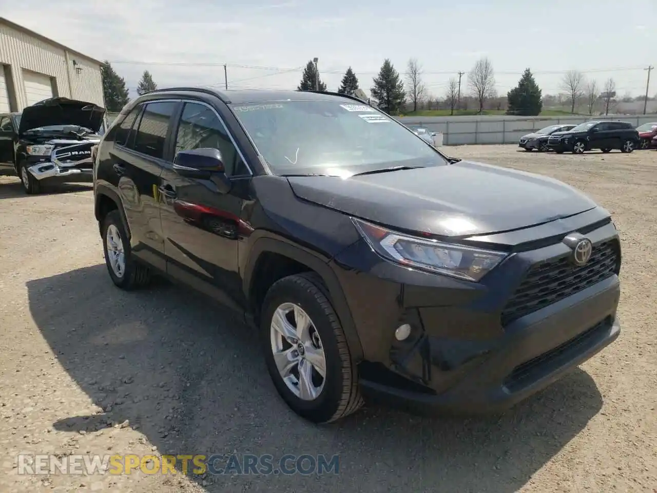 1 Photograph of a damaged car 2T3W1RFV6MW118179 TOYOTA RAV4 2021