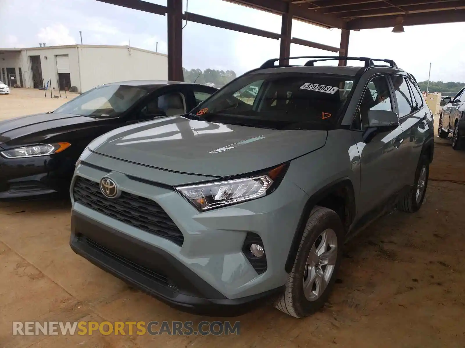 2 fotografías del automóvil dañado 2T3W1RFV6MW125410 TOYOTA RAV4 2021