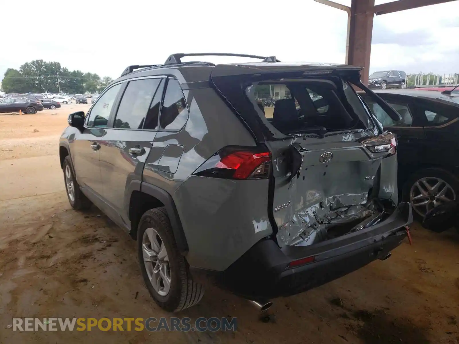 3 fotografías del automóvil dañado 2T3W1RFV6MW125410 TOYOTA RAV4 2021