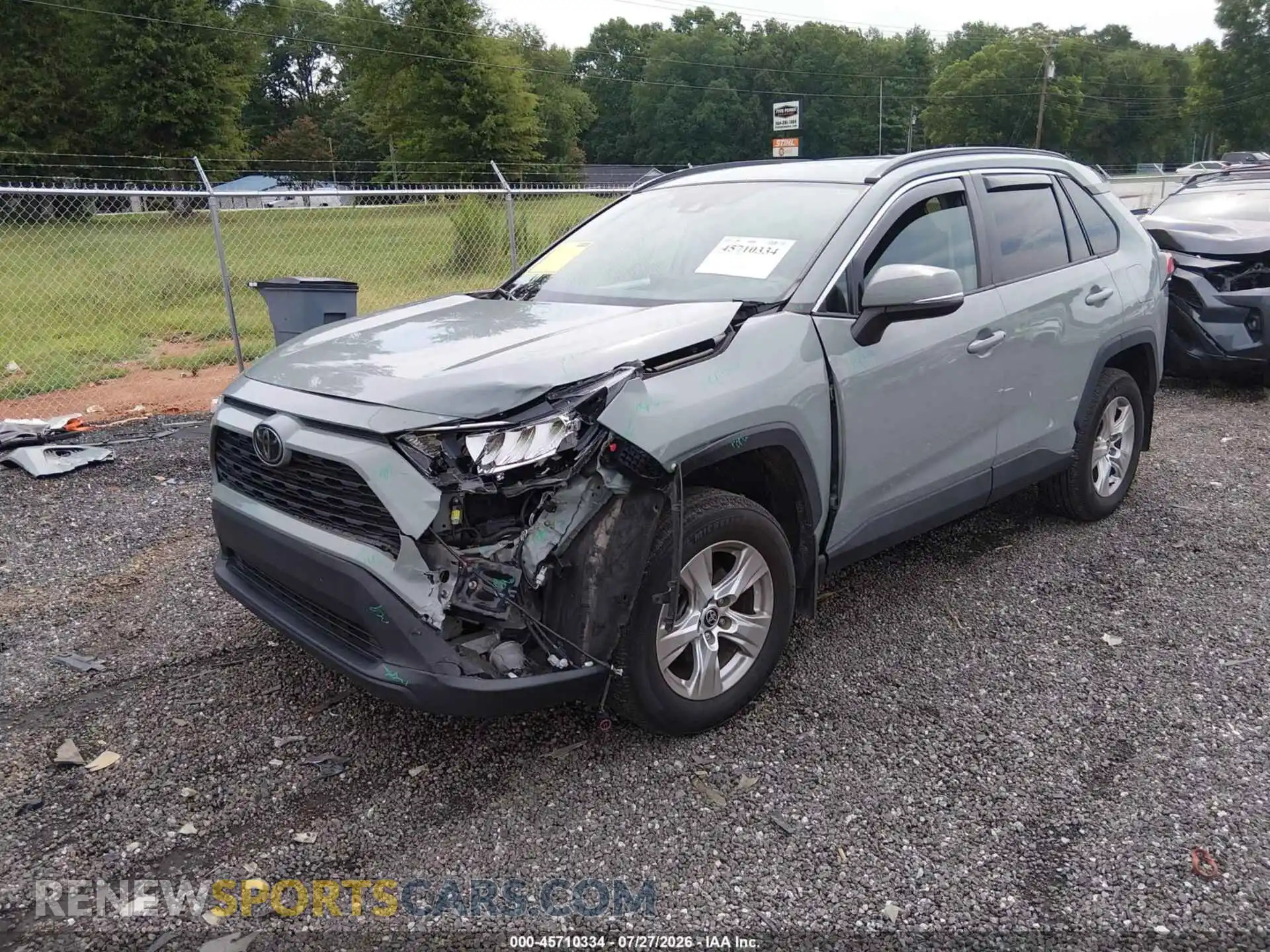 2 Photograph of a damaged car 2T3W1RFV6MW126363 TOYOTA RAV4 2021