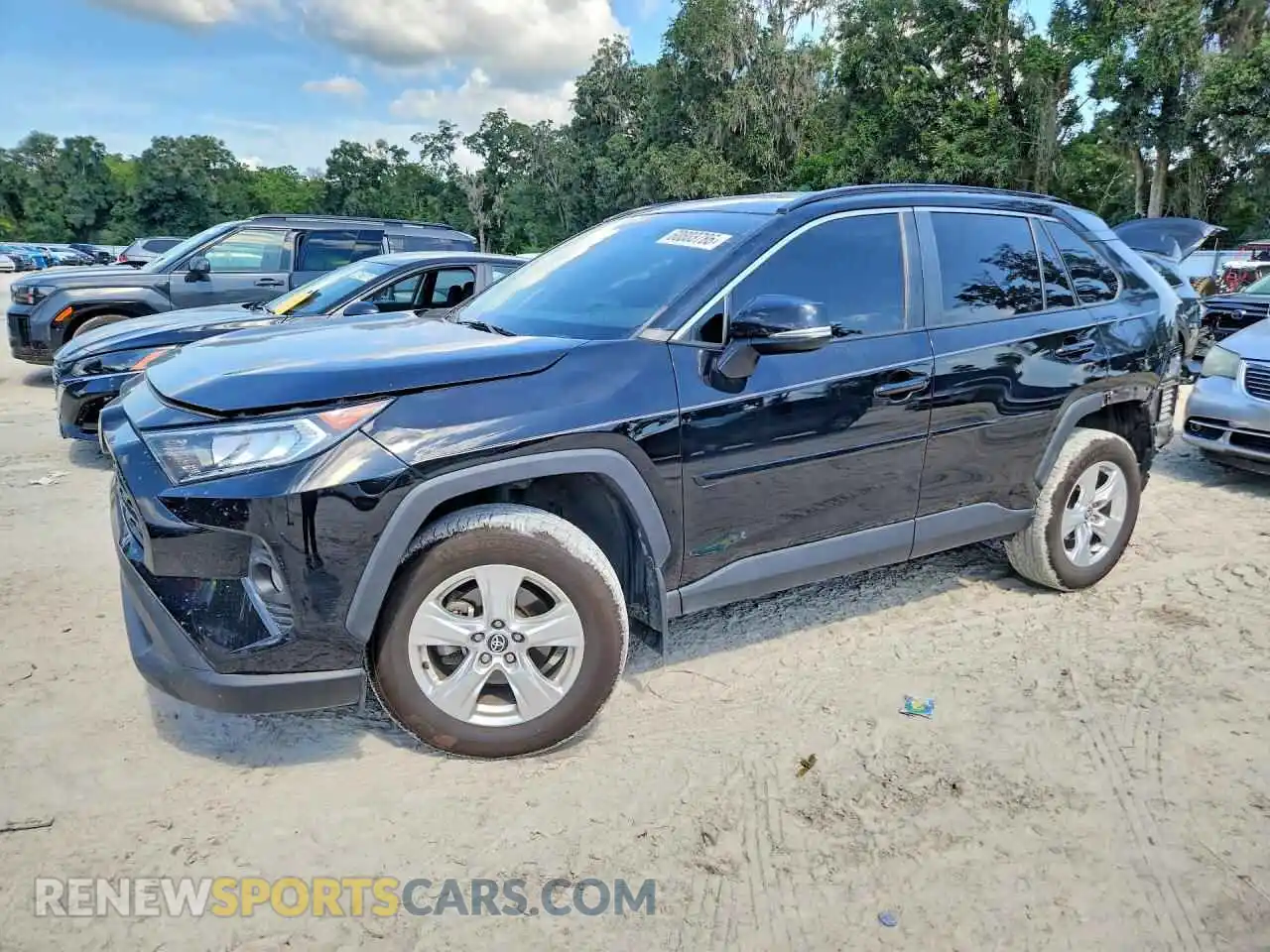 1 fotografías del automóvil dañado 2T3W1RFV6MW174221 TOYOTA RAV4 2021