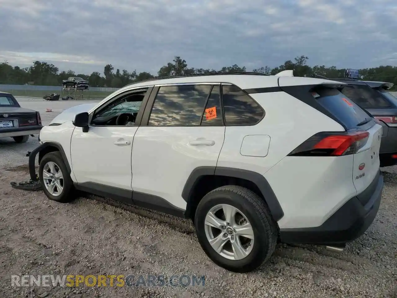 2 Photograph of a damaged car 2T3W1RFV7MC086649 TOYOTA RAV4 2021