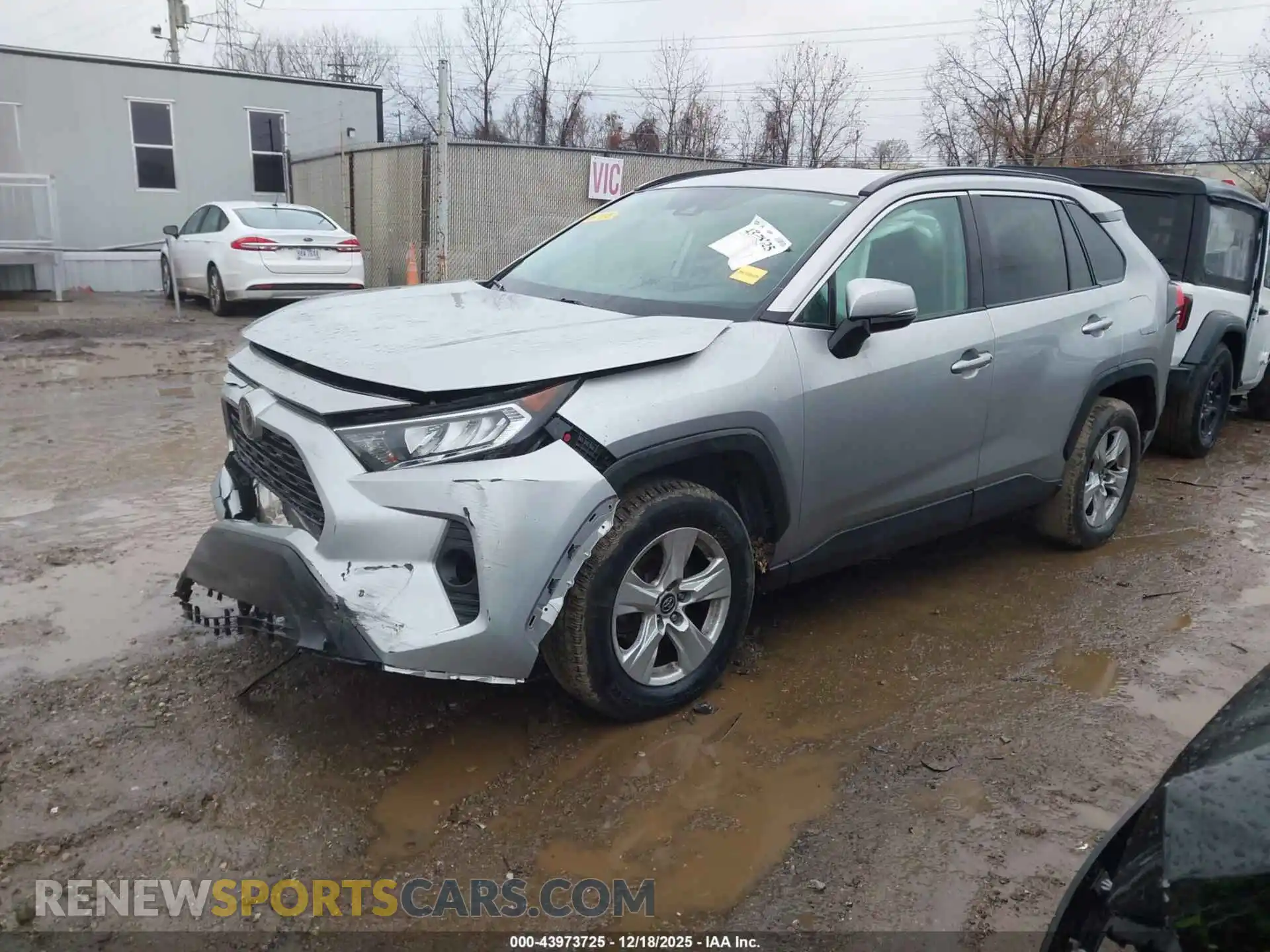 2 Photograph of a damaged car 2T3W1RFV7MC087137 TOYOTA RAV4 2021