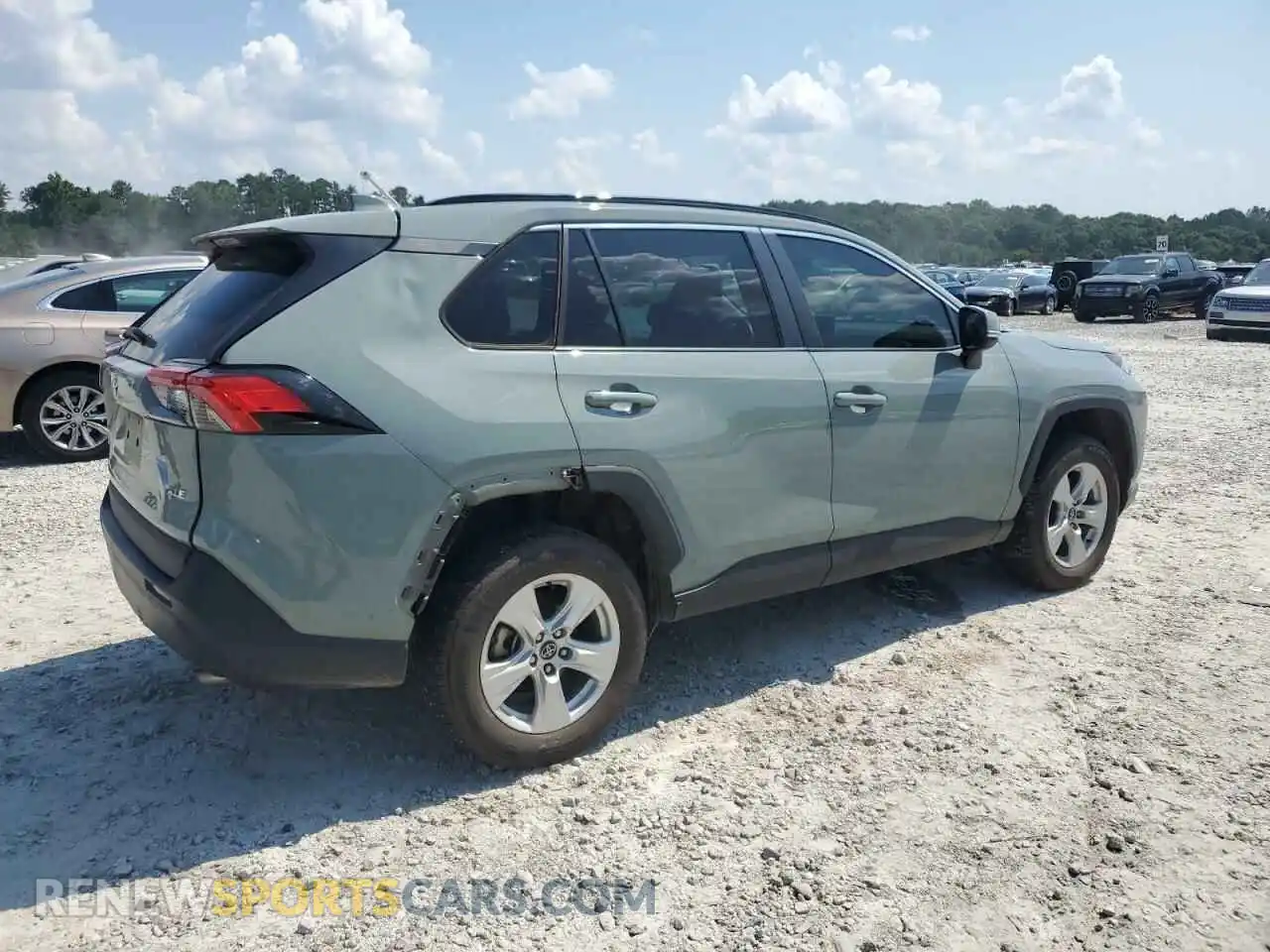 3 Photograph of a damaged car 2T3W1RFV7MC087199 TOYOTA RAV4 2021