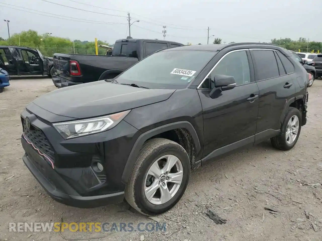 1 Photograph of a damaged car 2T3W1RFV7MC096789 TOYOTA RAV4 2021