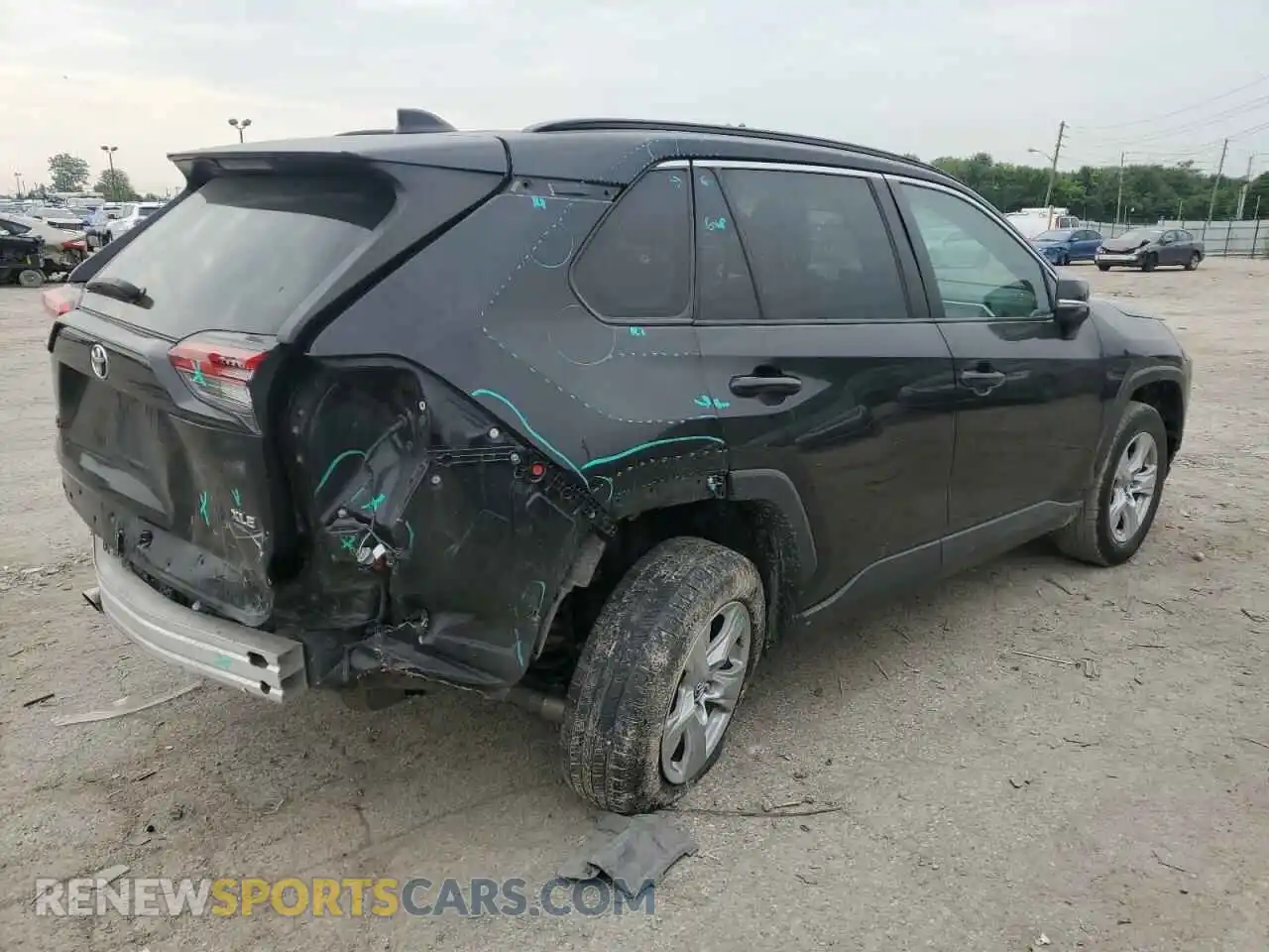 3 Photograph of a damaged car 2T3W1RFV7MC096789 TOYOTA RAV4 2021