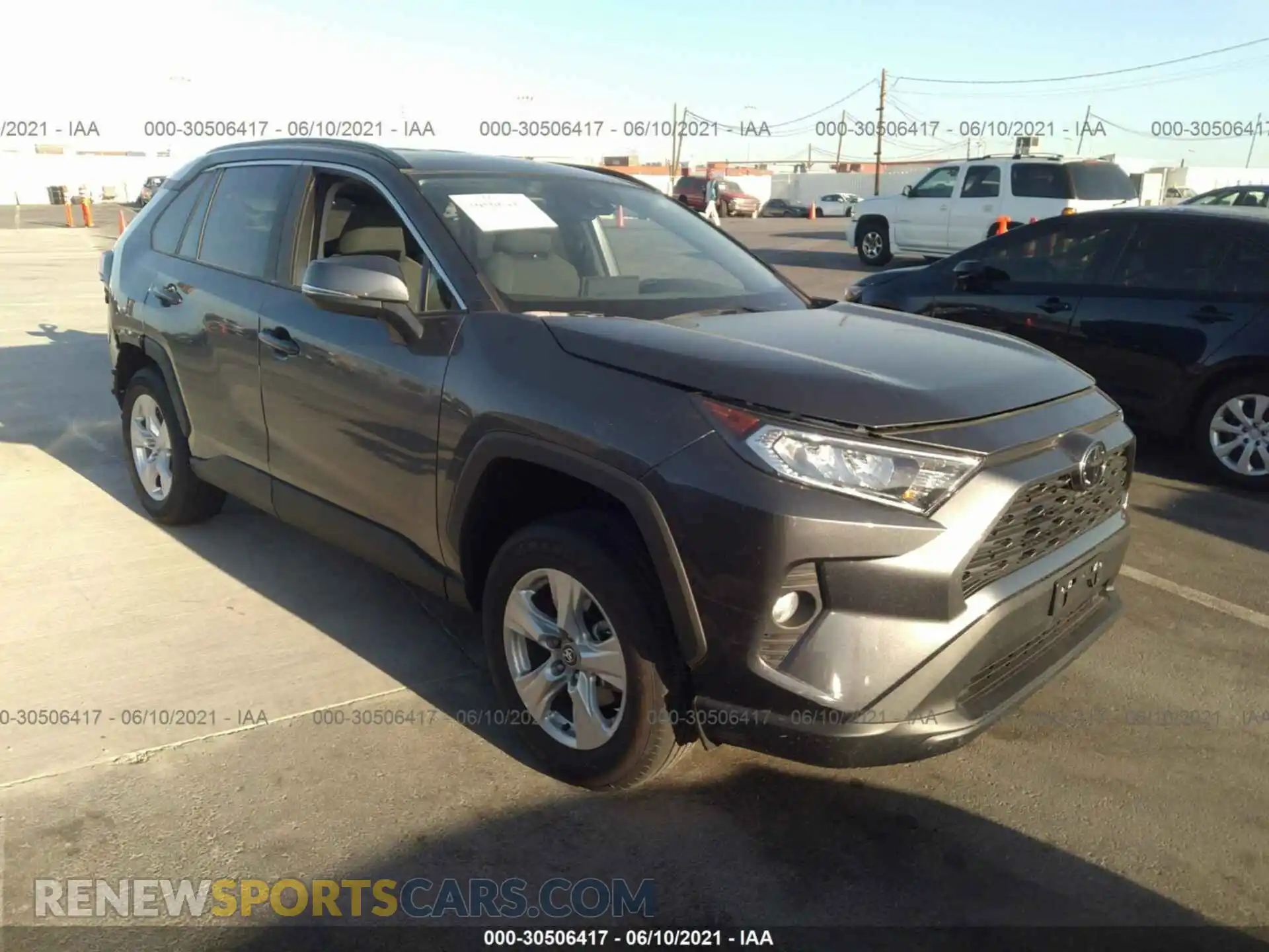 1 Photograph of a damaged car 2T3W1RFV7MC103451 TOYOTA RAV4 2021