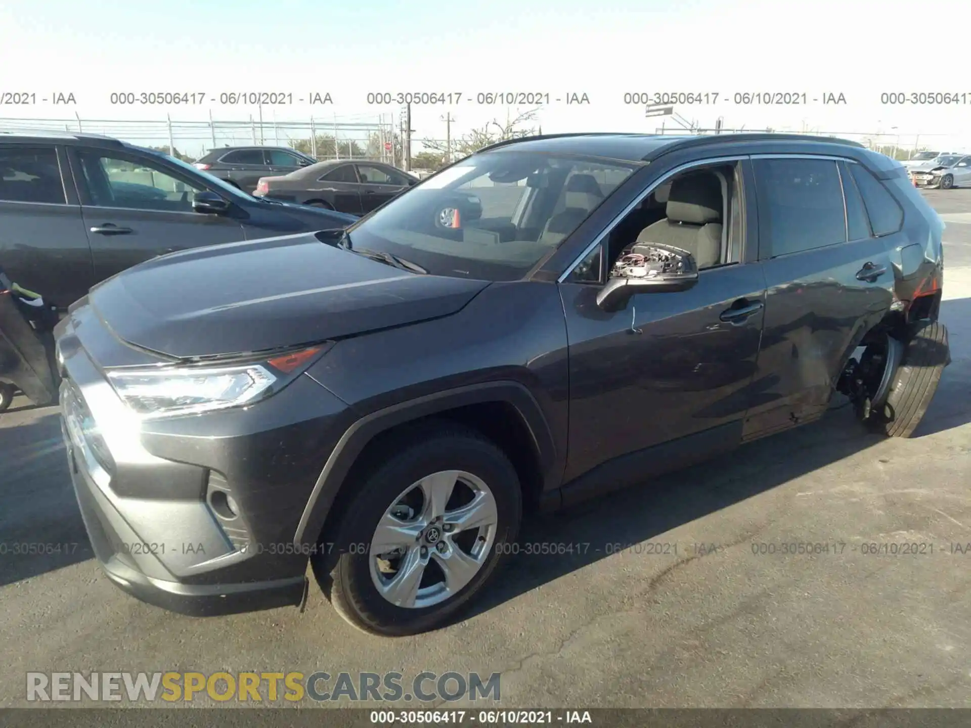 2 Photograph of a damaged car 2T3W1RFV7MC103451 TOYOTA RAV4 2021