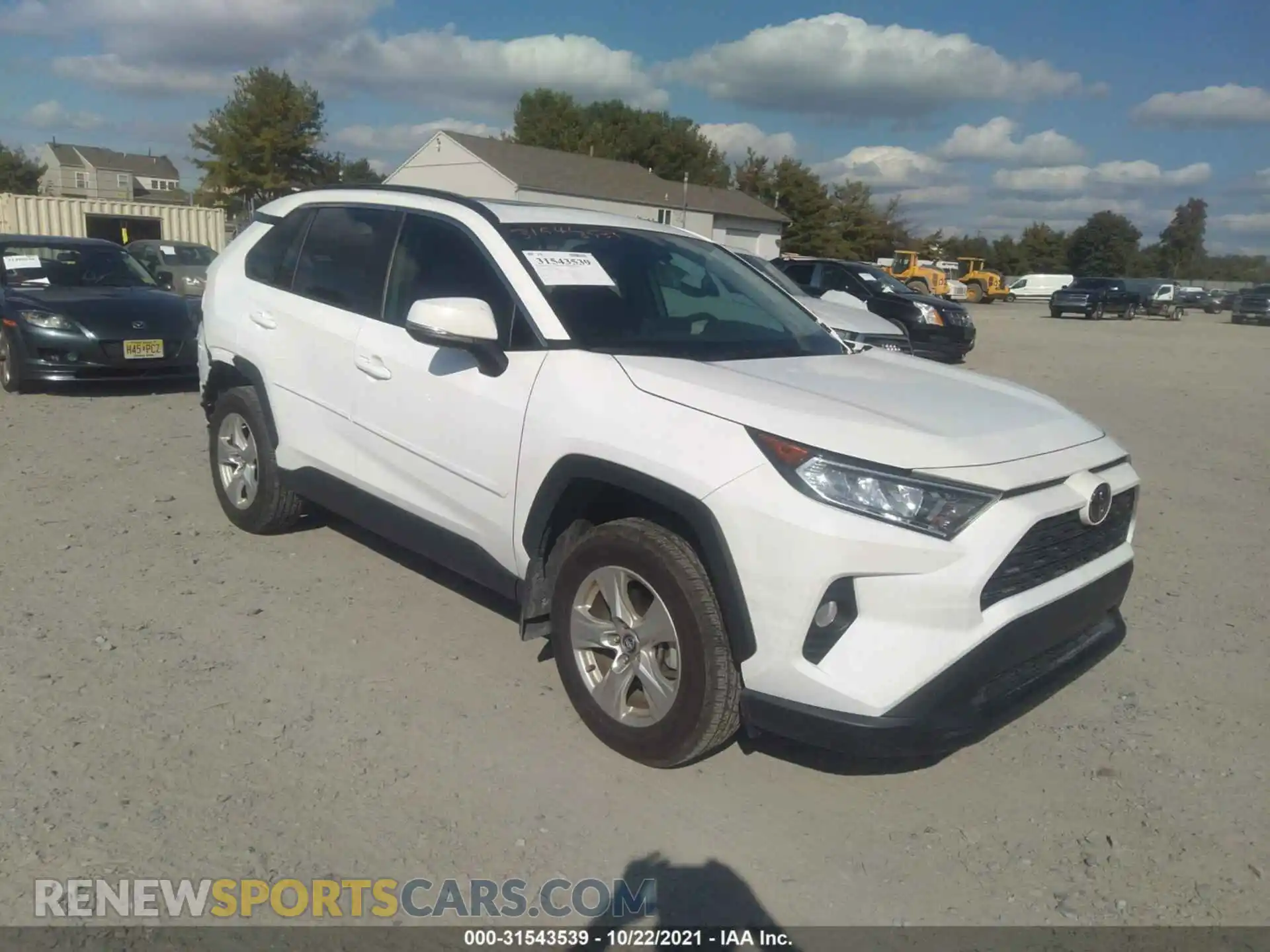 1 Photograph of a damaged car 2T3W1RFV7MC103868 TOYOTA RAV4 2021