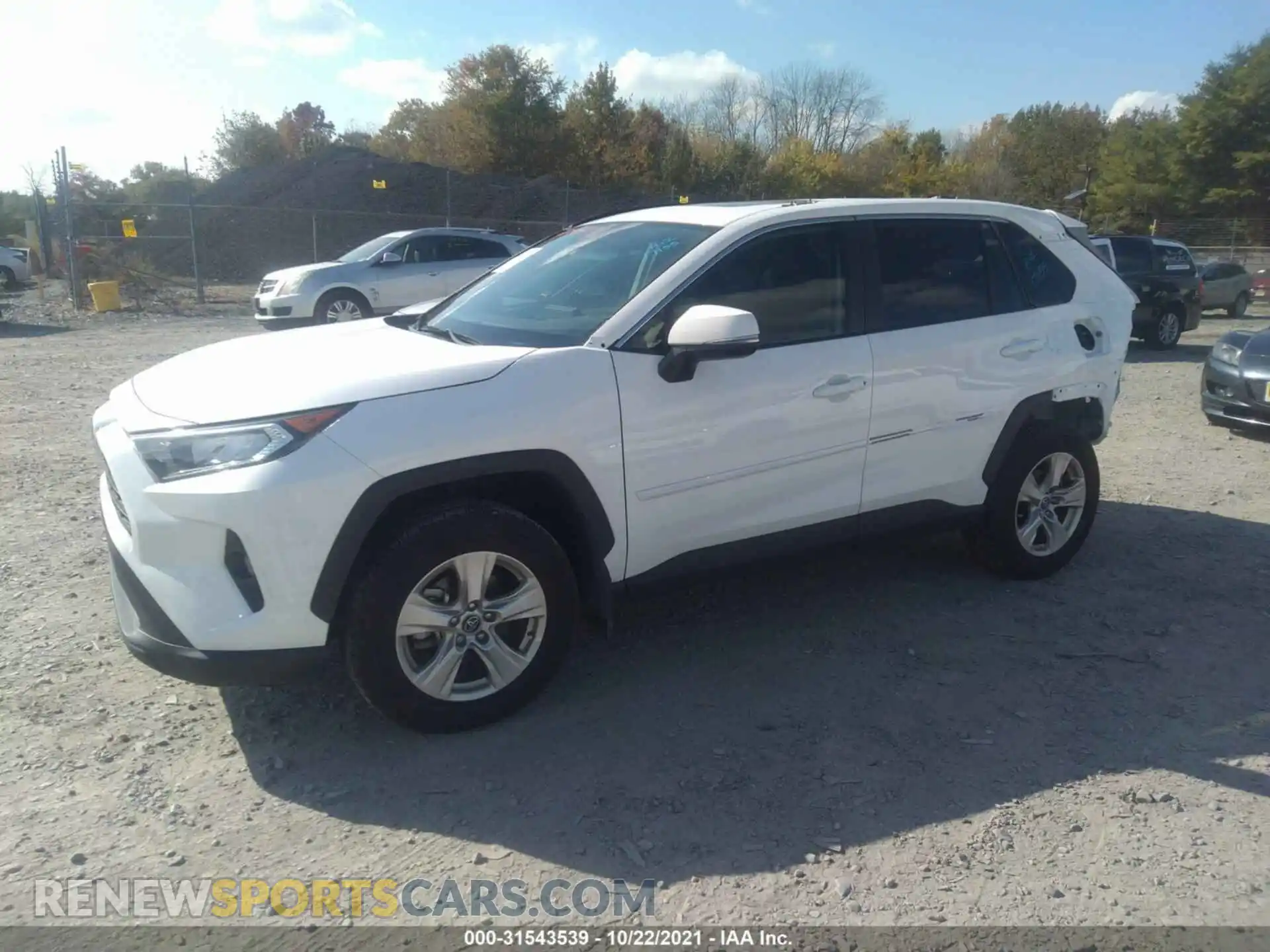 2 Photograph of a damaged car 2T3W1RFV7MC103868 TOYOTA RAV4 2021