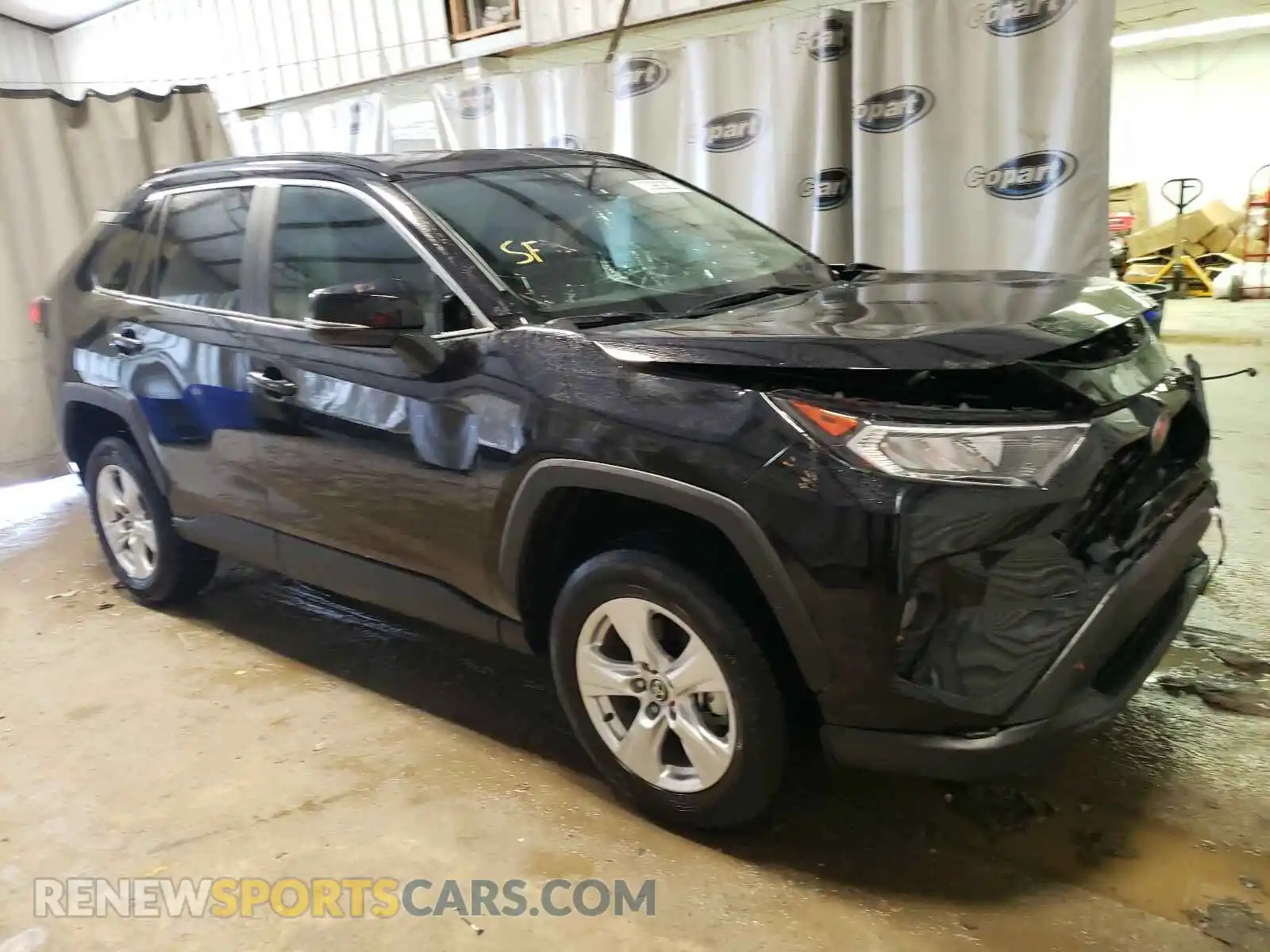 1 Photograph of a damaged car 2T3W1RFV7MC107970 TOYOTA RAV4 2021