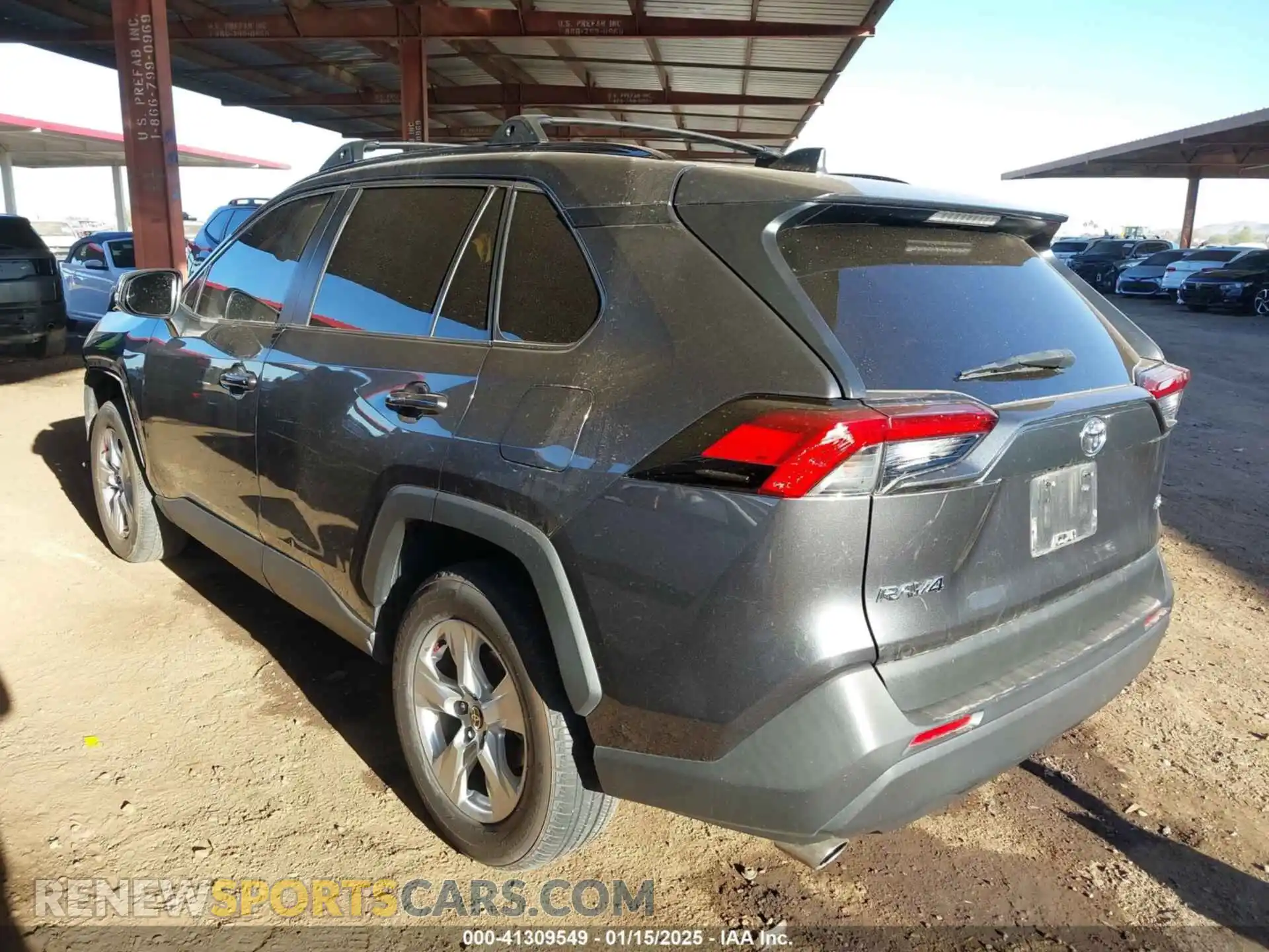 3 Photograph of a damaged car 2T3W1RFV7MC123408 TOYOTA RAV4 2021