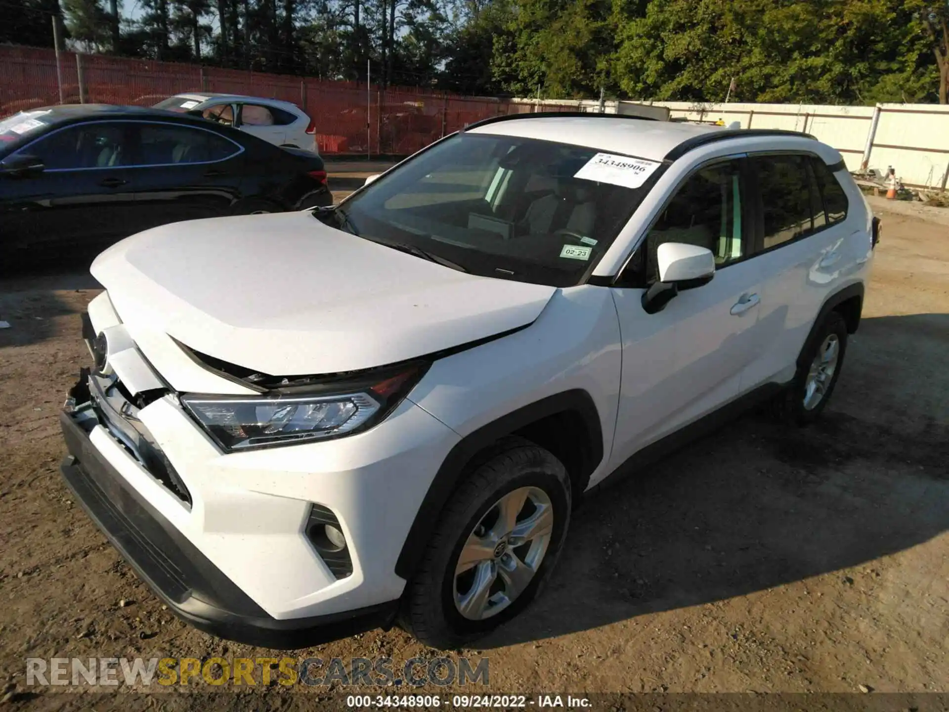 2 Photograph of a damaged car 2T3W1RFV7MC126406 TOYOTA RAV4 2021