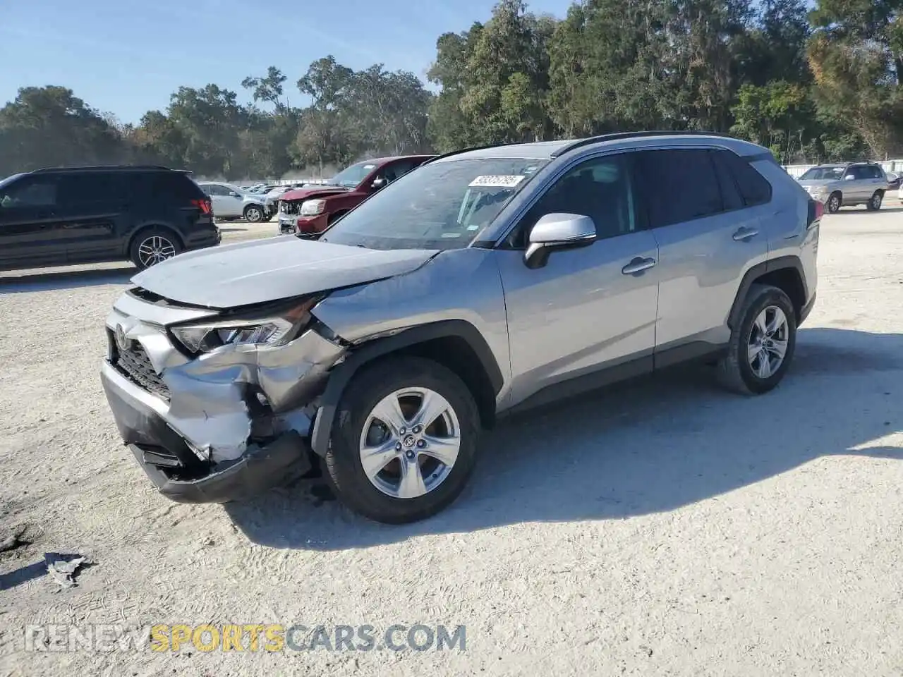 1 Photograph of a damaged car 2T3W1RFV7MC126776 TOYOTA RAV4 2021