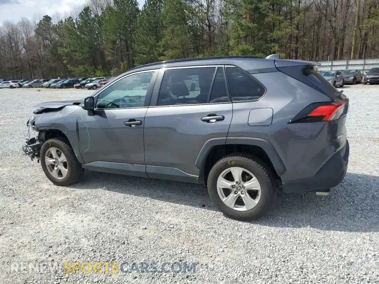 2 Photograph of a damaged car 2T3W1RFV7MC129774 TOYOTA RAV4 2021