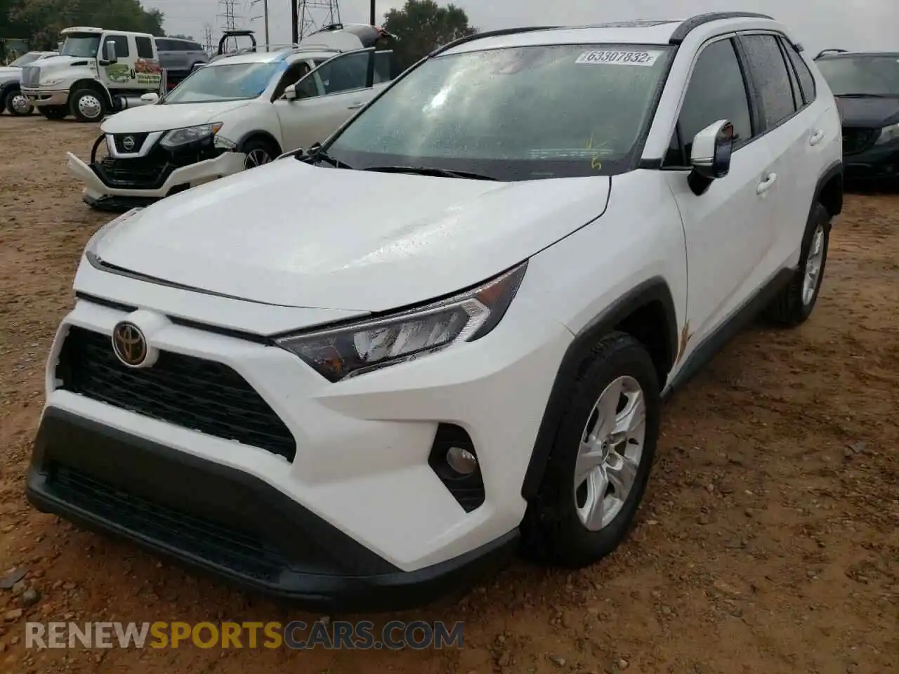 2 Photograph of a damaged car 2T3W1RFV7MC137745 TOYOTA RAV4 2021