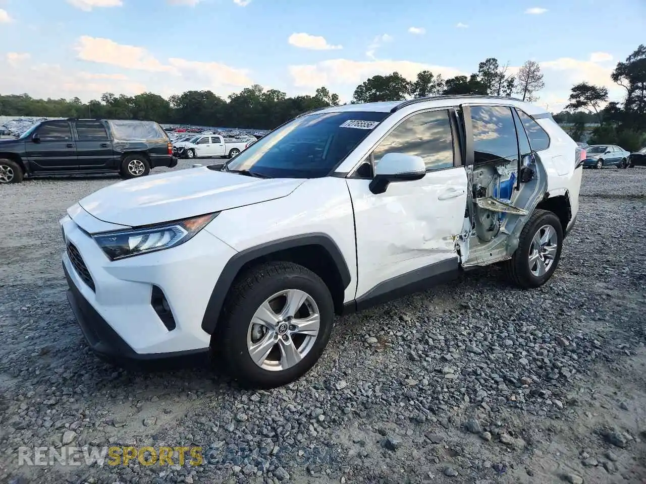 1 Photograph of a damaged car 2T3W1RFV7MC155839 TOYOTA RAV4 2021