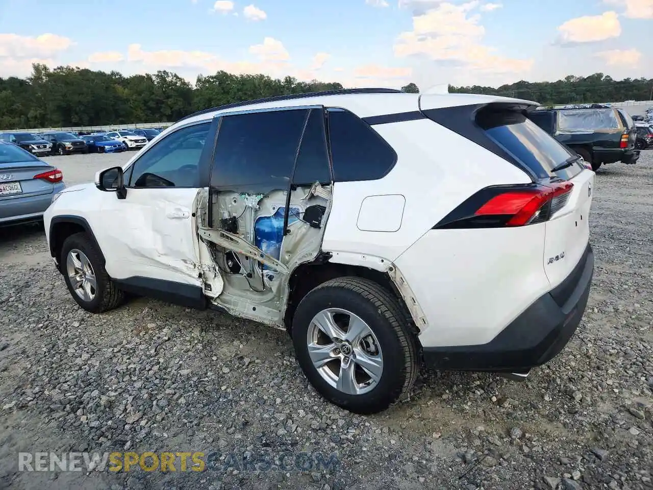 2 Photograph of a damaged car 2T3W1RFV7MC155839 TOYOTA RAV4 2021