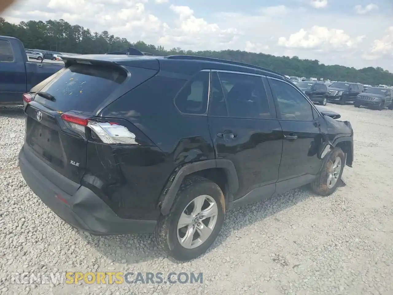 3 Photograph of a damaged car 2T3W1RFV7MC158398 TOYOTA RAV4 2021