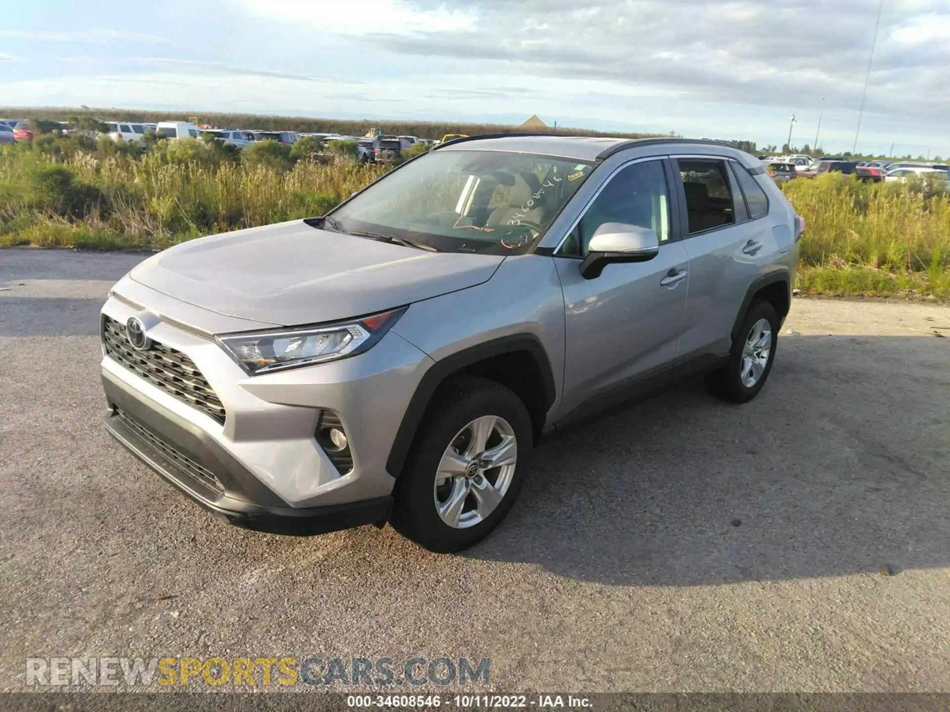 2 Photograph of a damaged car 2T3W1RFV7MC161950 TOYOTA RAV4 2021