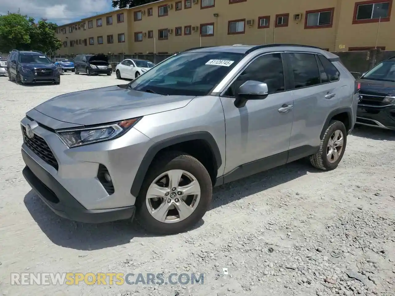 1 Photograph of a damaged car 2T3W1RFV7MC163732 TOYOTA RAV4 2021