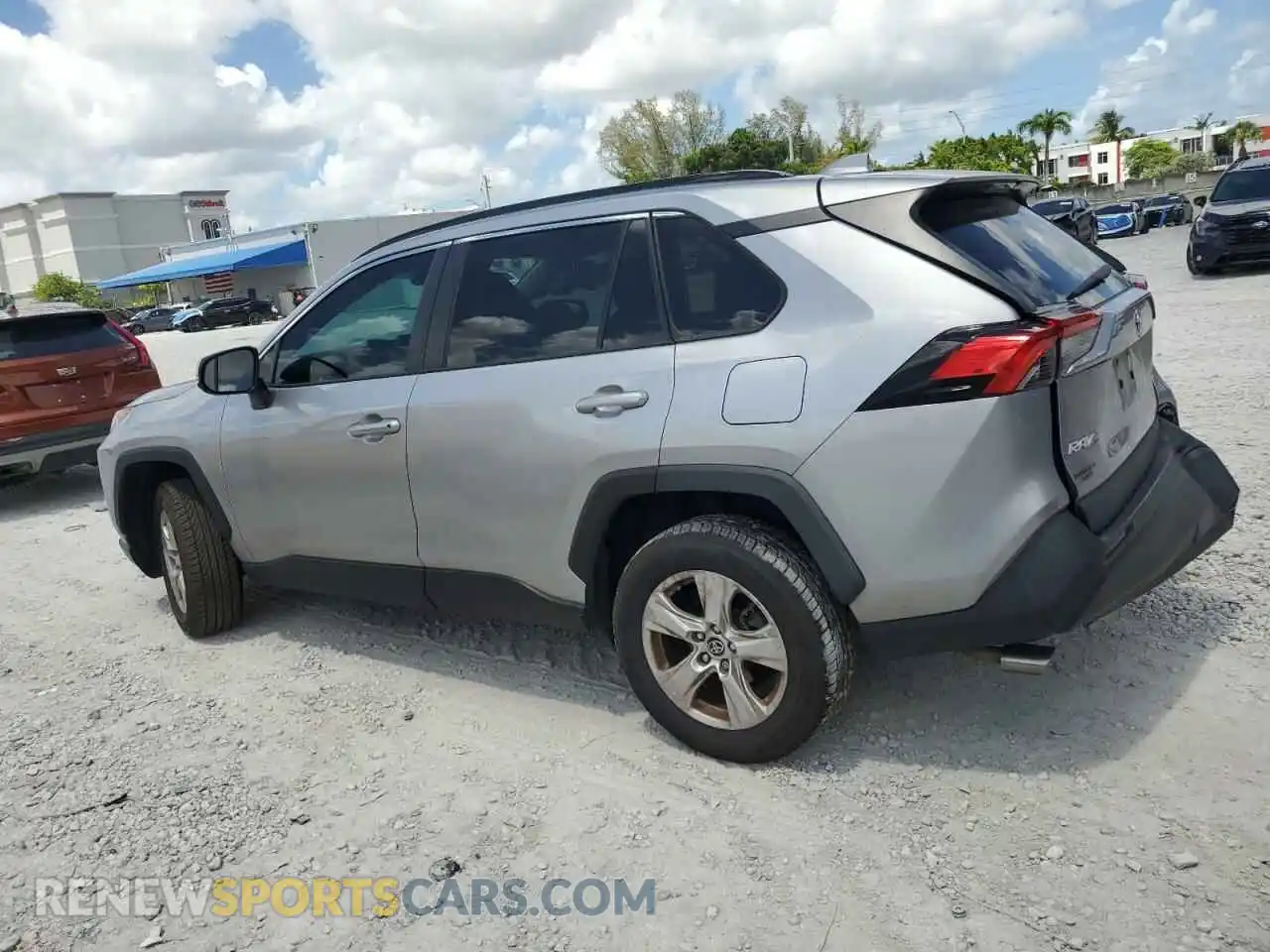 2 Photograph of a damaged car 2T3W1RFV7MC163732 TOYOTA RAV4 2021