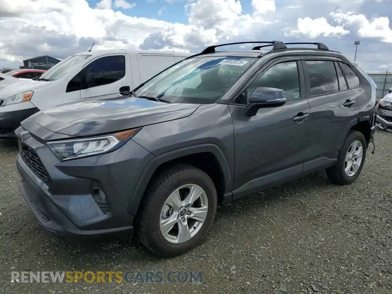 1 Photograph of a damaged car 2T3W1RFV7MC165853 TOYOTA RAV4 2021