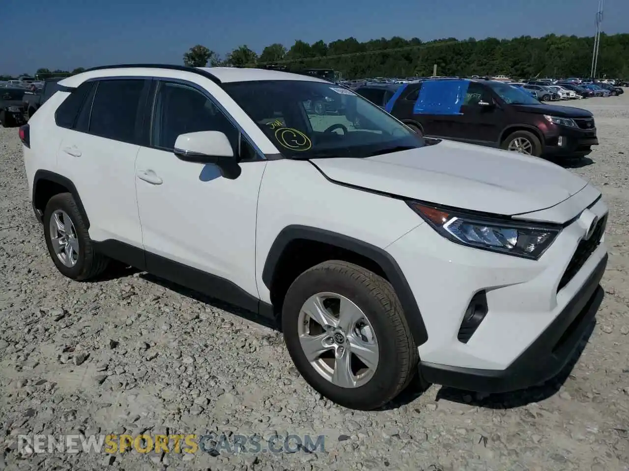 1 Photograph of a damaged car 2T3W1RFV7MC167831 TOYOTA RAV4 2021