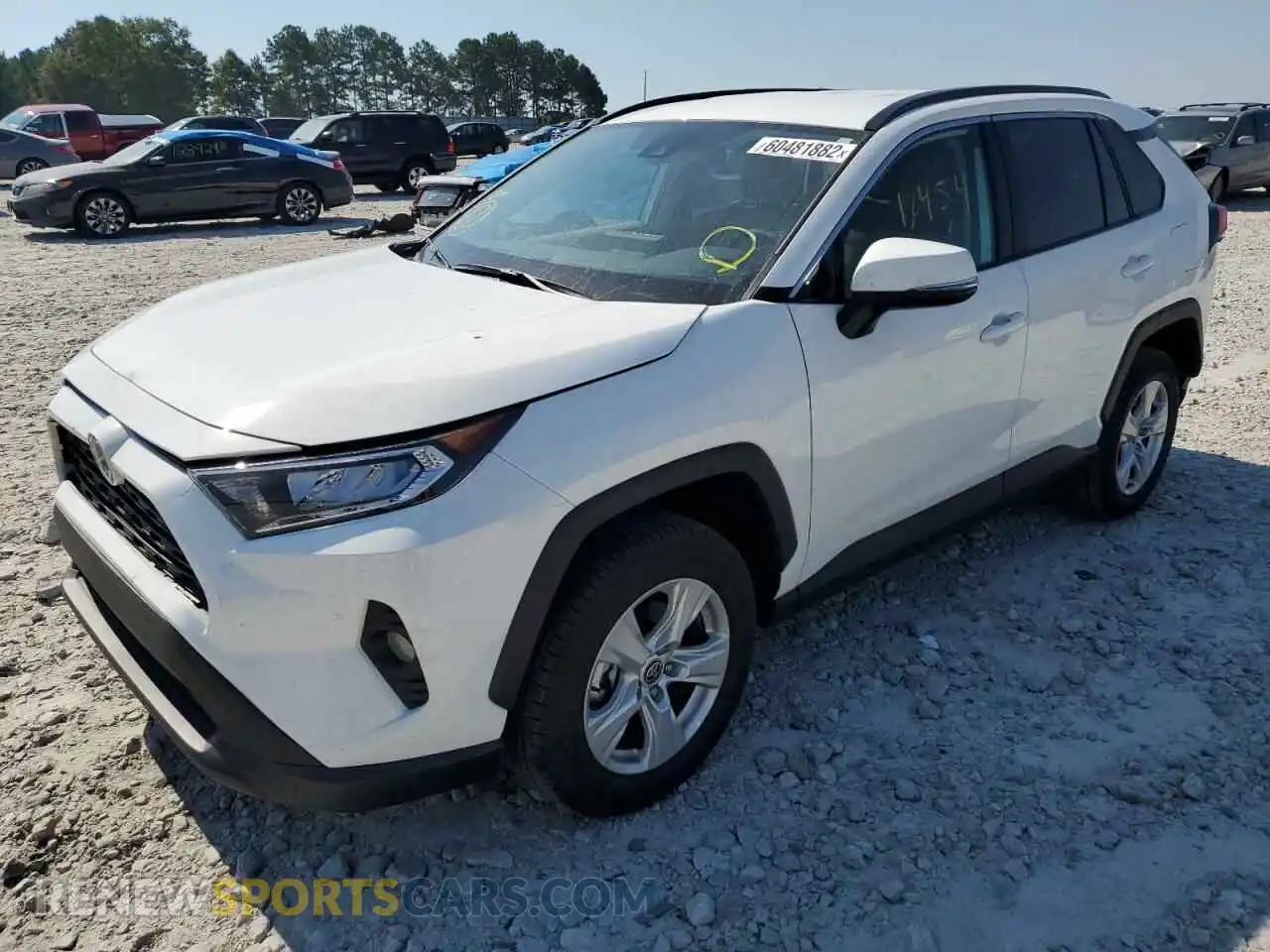 2 Photograph of a damaged car 2T3W1RFV7MC167831 TOYOTA RAV4 2021