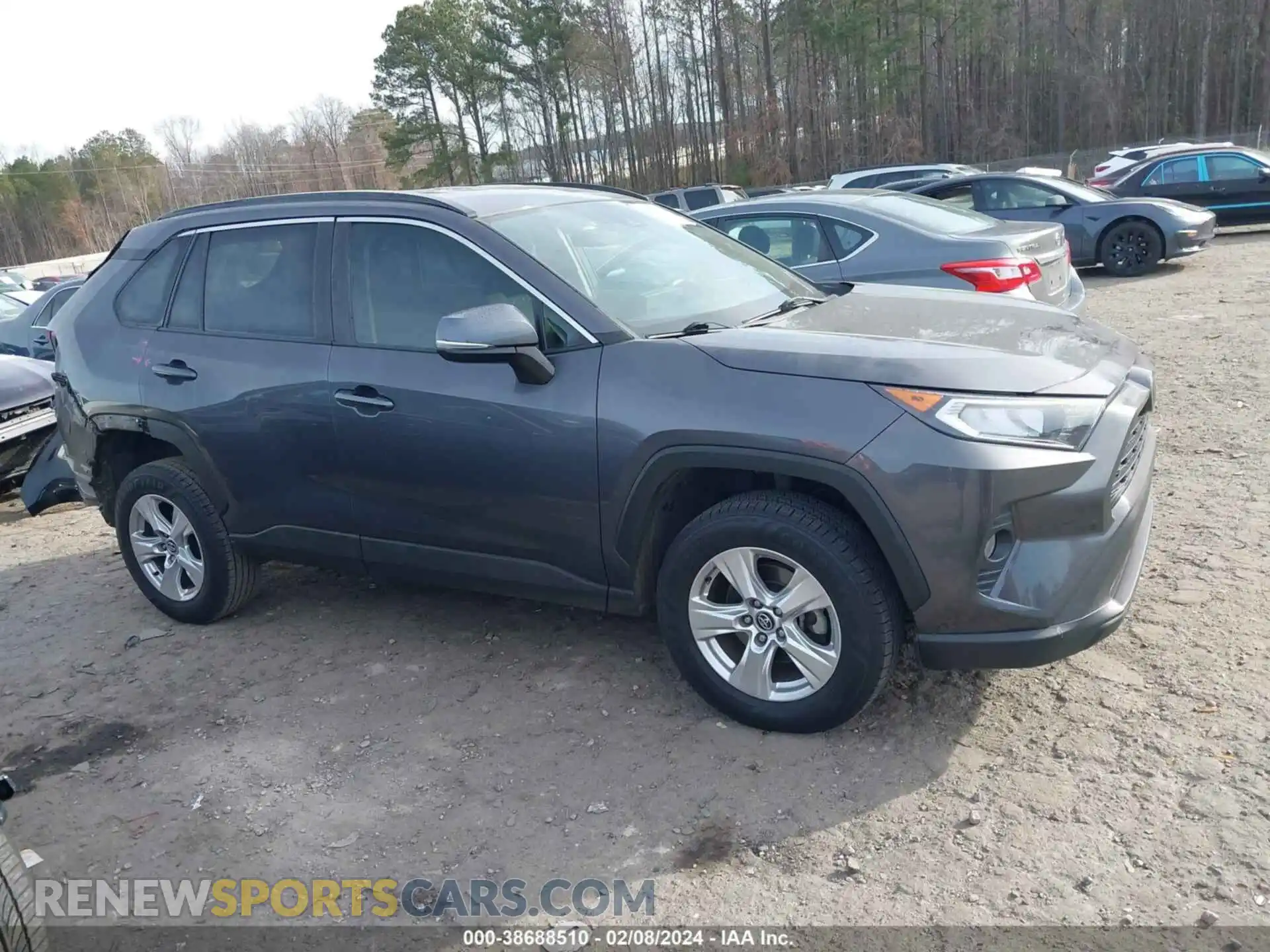 1 fotografías del automóvil dañado 2T3W1RFV7MW107174 TOYOTA RAV4 2021