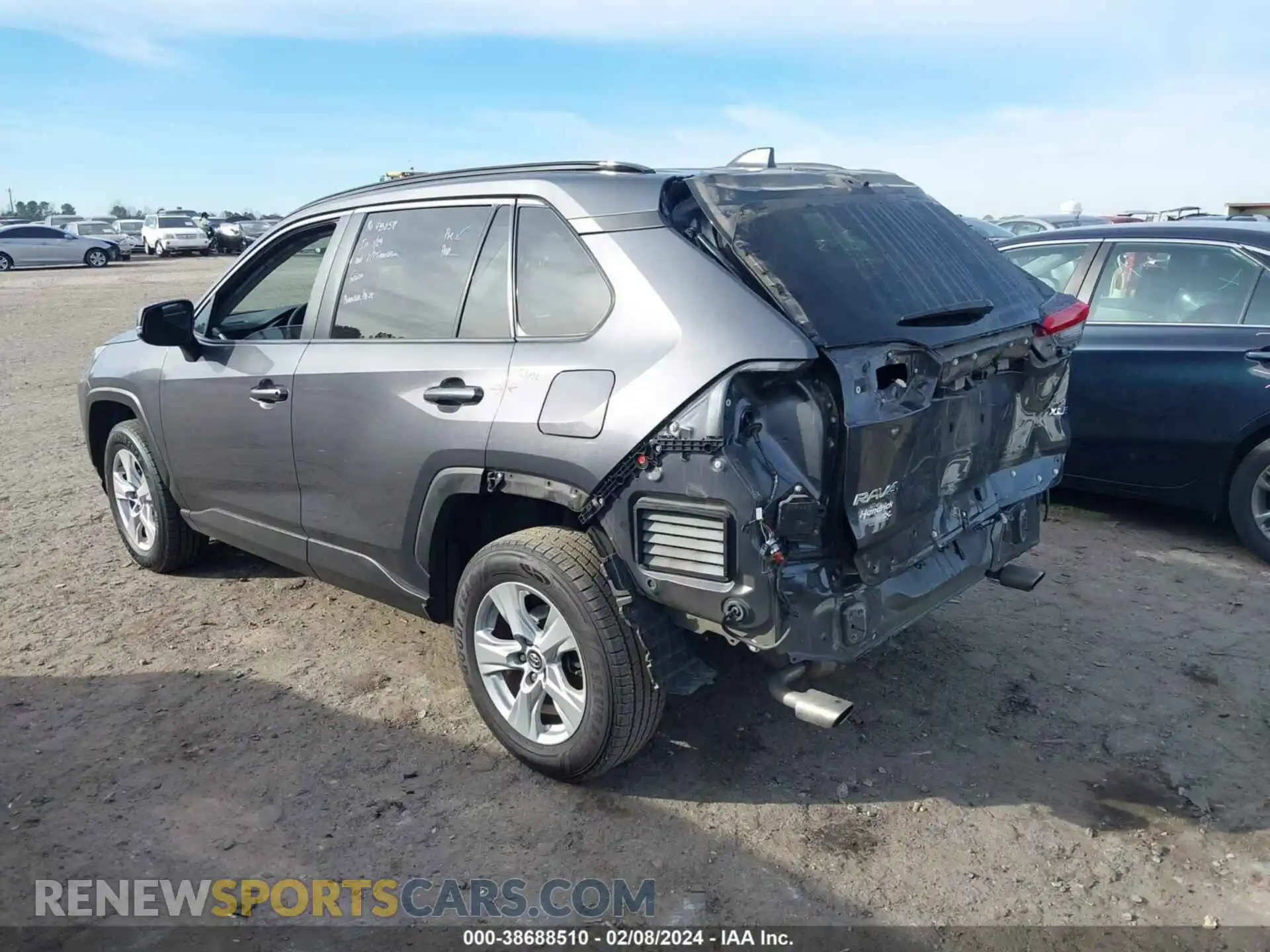 3 fotografías del automóvil dañado 2T3W1RFV7MW107174 TOYOTA RAV4 2021