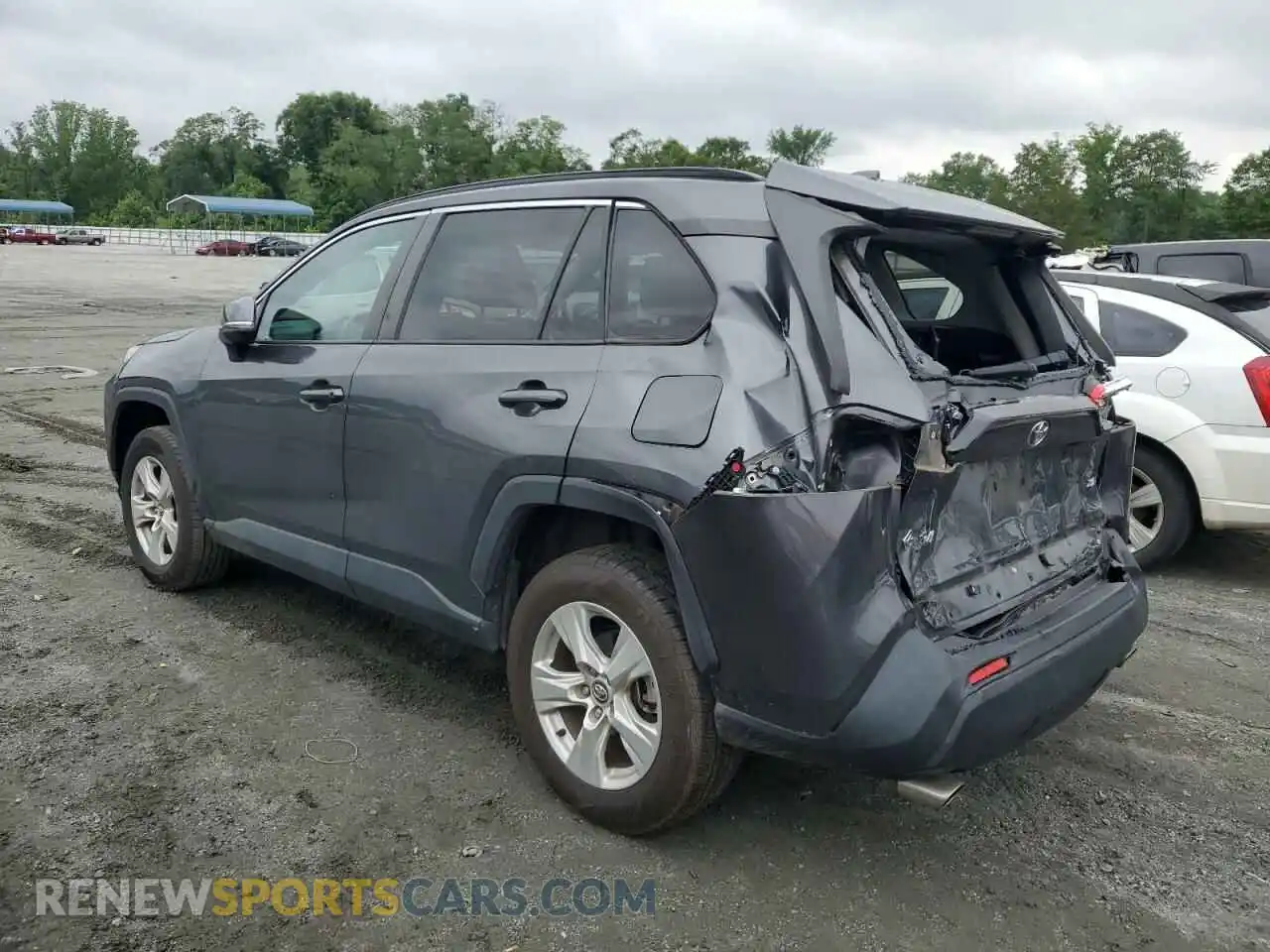 2 Photograph of a damaged car 2T3W1RFV7MW109006 TOYOTA RAV4 2021