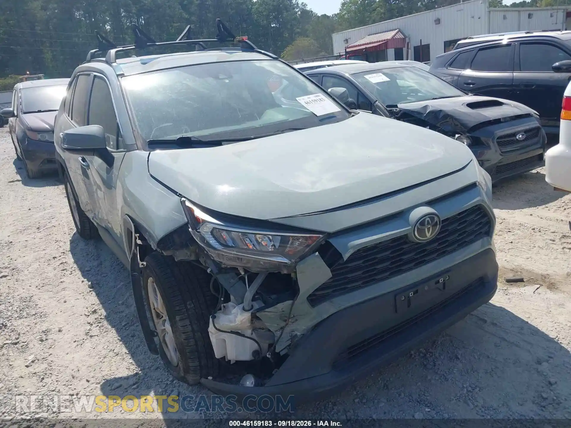 1 Photograph of a damaged car 2T3W1RFV7MW113458 TOYOTA RAV4 2021