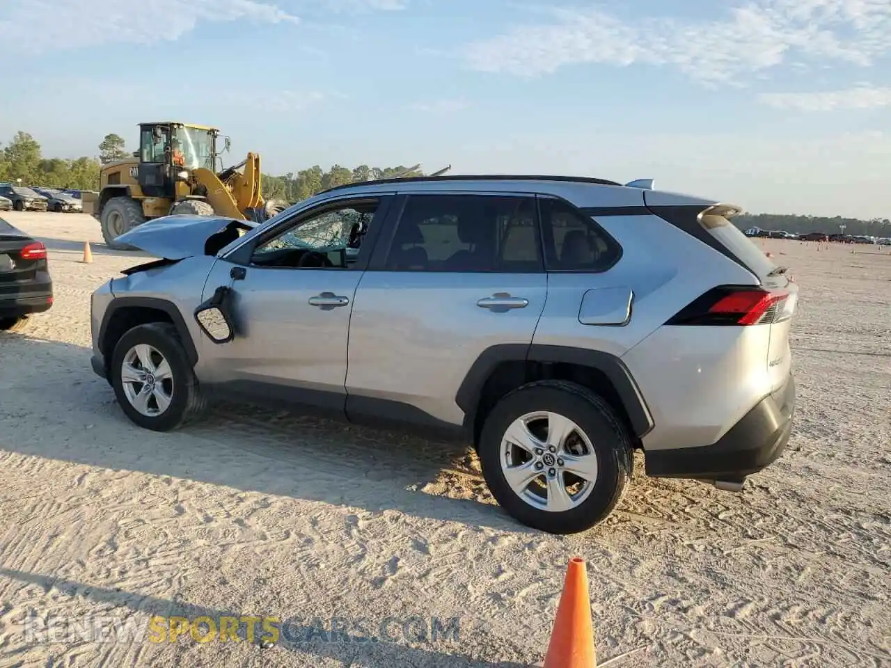 2 Photograph of a damaged car 2T3W1RFV7MW120328 TOYOTA RAV4 2021