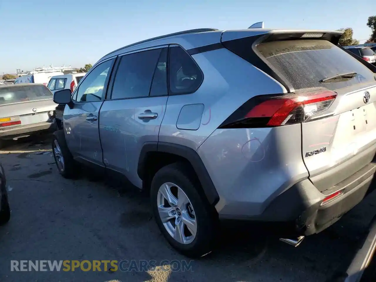2 Photograph of a damaged car 2T3W1RFV7MW124248 TOYOTA RAV4 2021