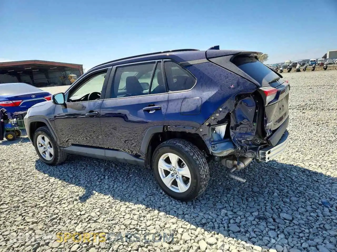 2 fotografías del automóvil dañado 2T3W1RFV7MW126128 TOYOTA RAV4 2021