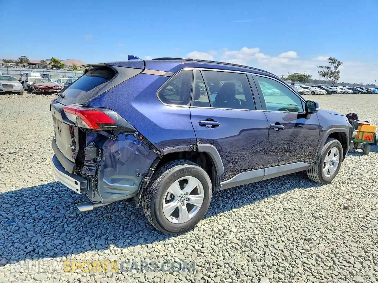 3 fotografías del automóvil dañado 2T3W1RFV7MW126128 TOYOTA RAV4 2021