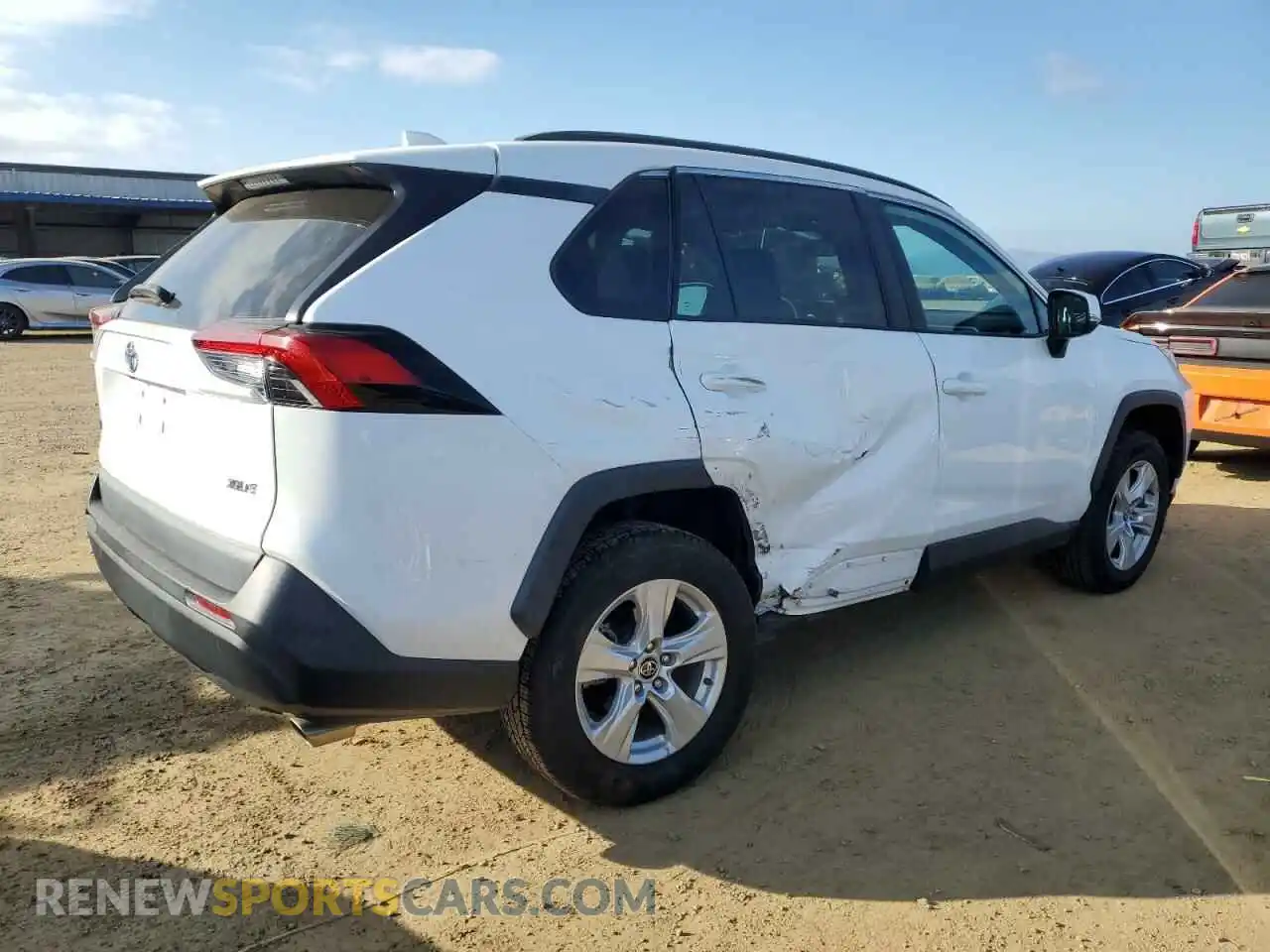 3 Фотография поврежденного автомобиля 2T3W1RFV7MW127683 TOYOTA RAV4 2021