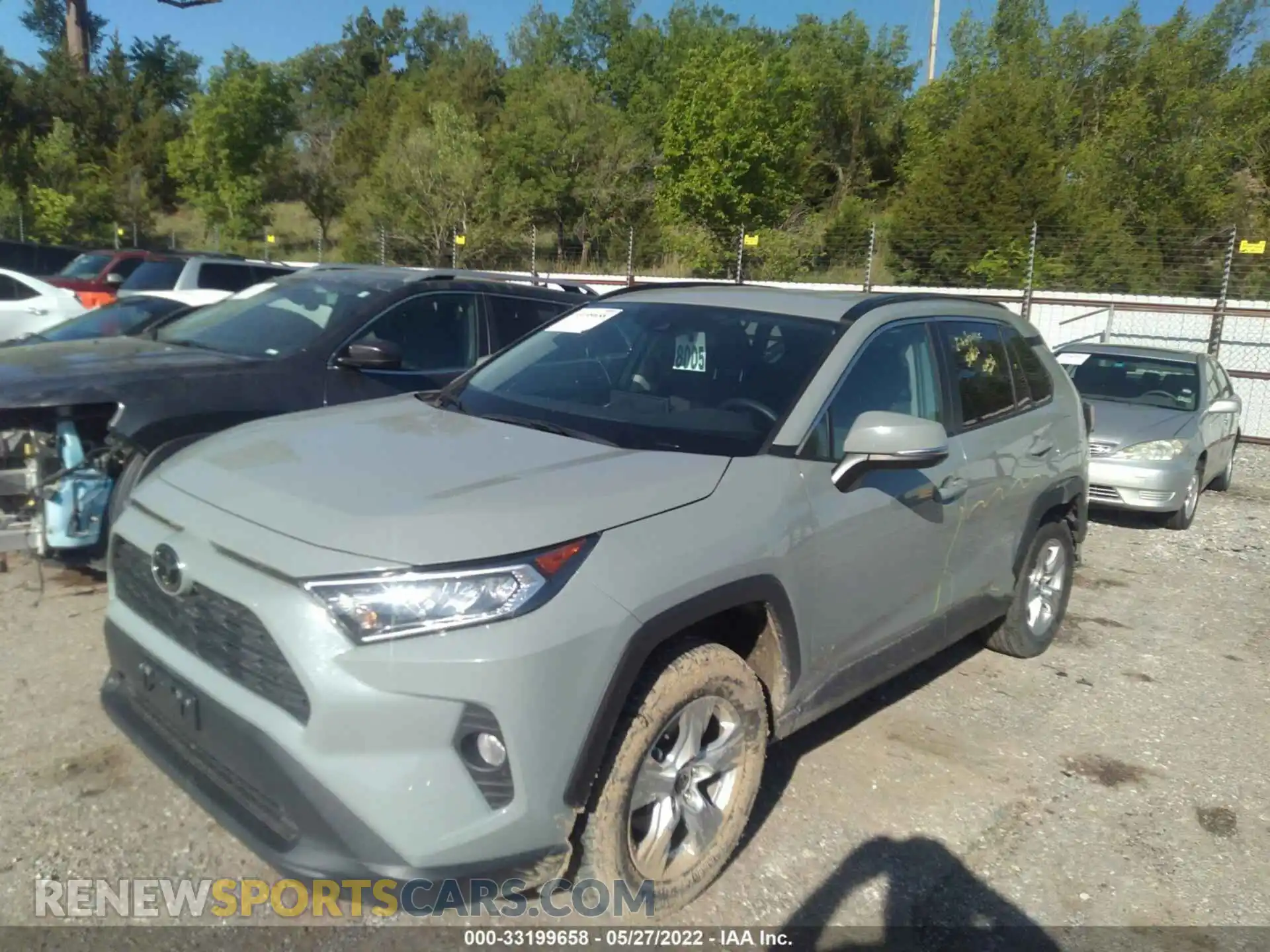 2 Photograph of a damaged car 2T3W1RFV7MW128347 TOYOTA RAV4 2021