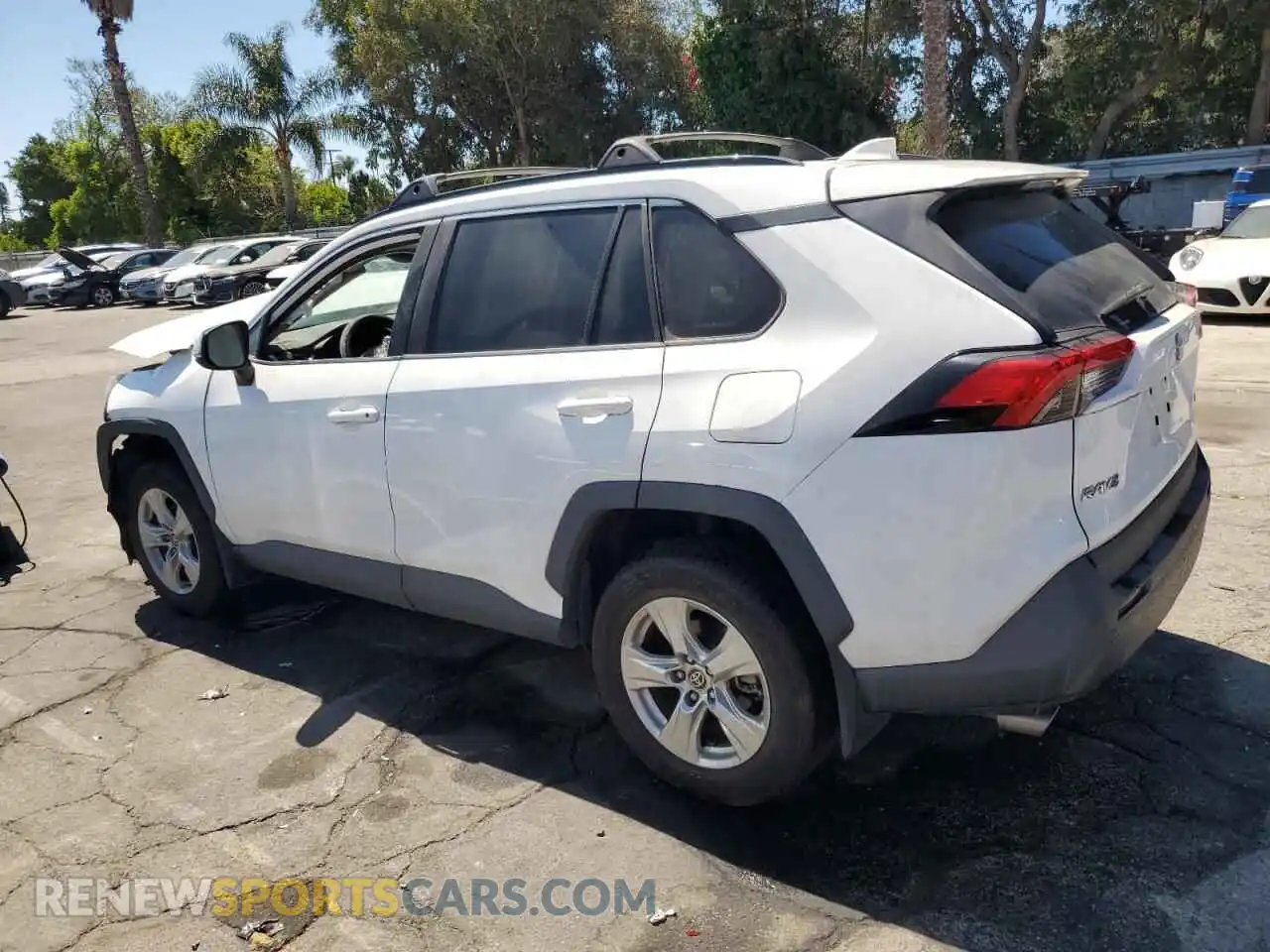 2 Photograph of a damaged car 2T3W1RFV7MW134004 TOYOTA RAV4 2021