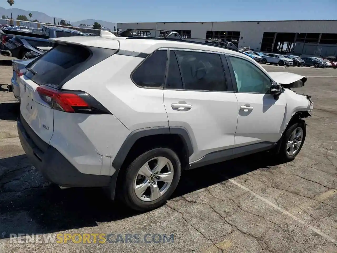 3 Photograph of a damaged car 2T3W1RFV7MW134004 TOYOTA RAV4 2021