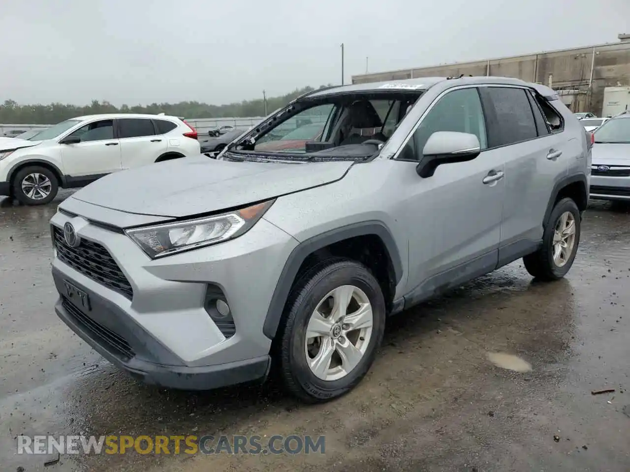 1 Photograph of a damaged car 2T3W1RFV7MW135248 TOYOTA RAV4 2021