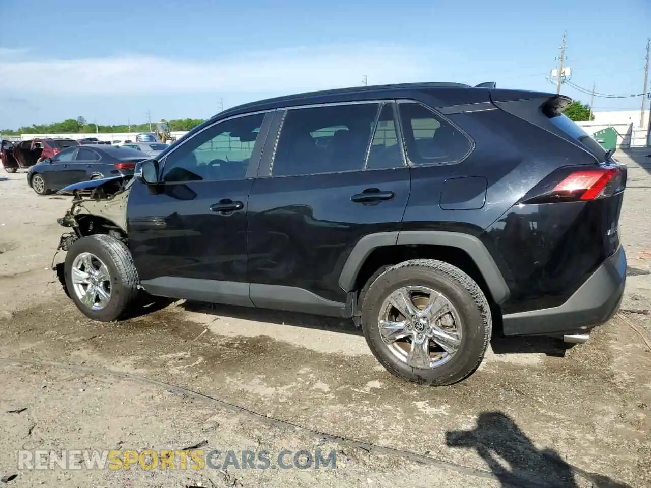 2 Photograph of a damaged car 2T3W1RFV7MW137677 TOYOTA RAV4 2021