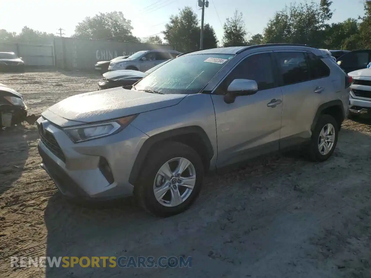 1 Photograph of a damaged car 2T3W1RFV7MW144130 TOYOTA RAV4 2021