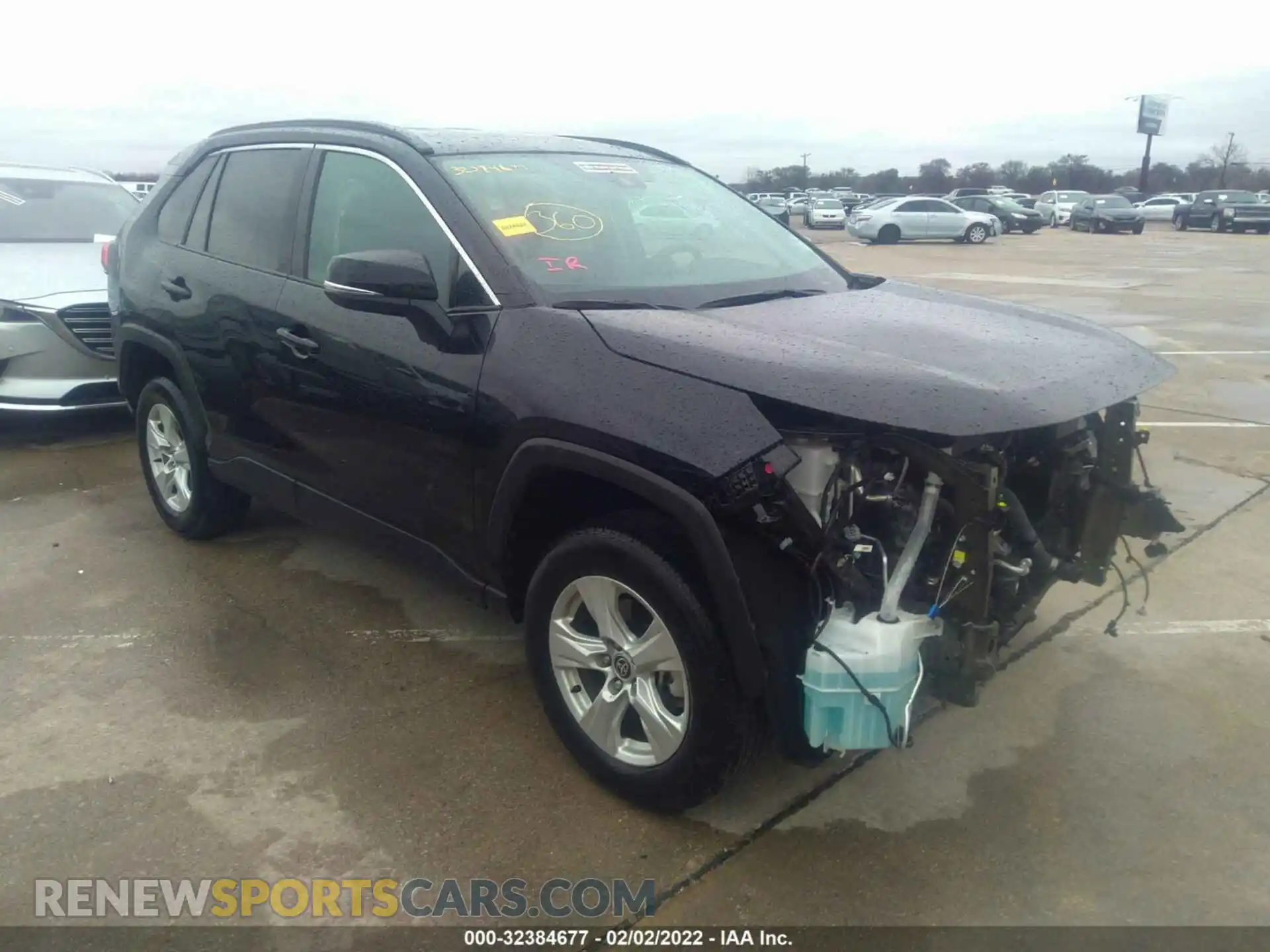 1 Photograph of a damaged car 2T3W1RFV7MW150817 TOYOTA RAV4 2021