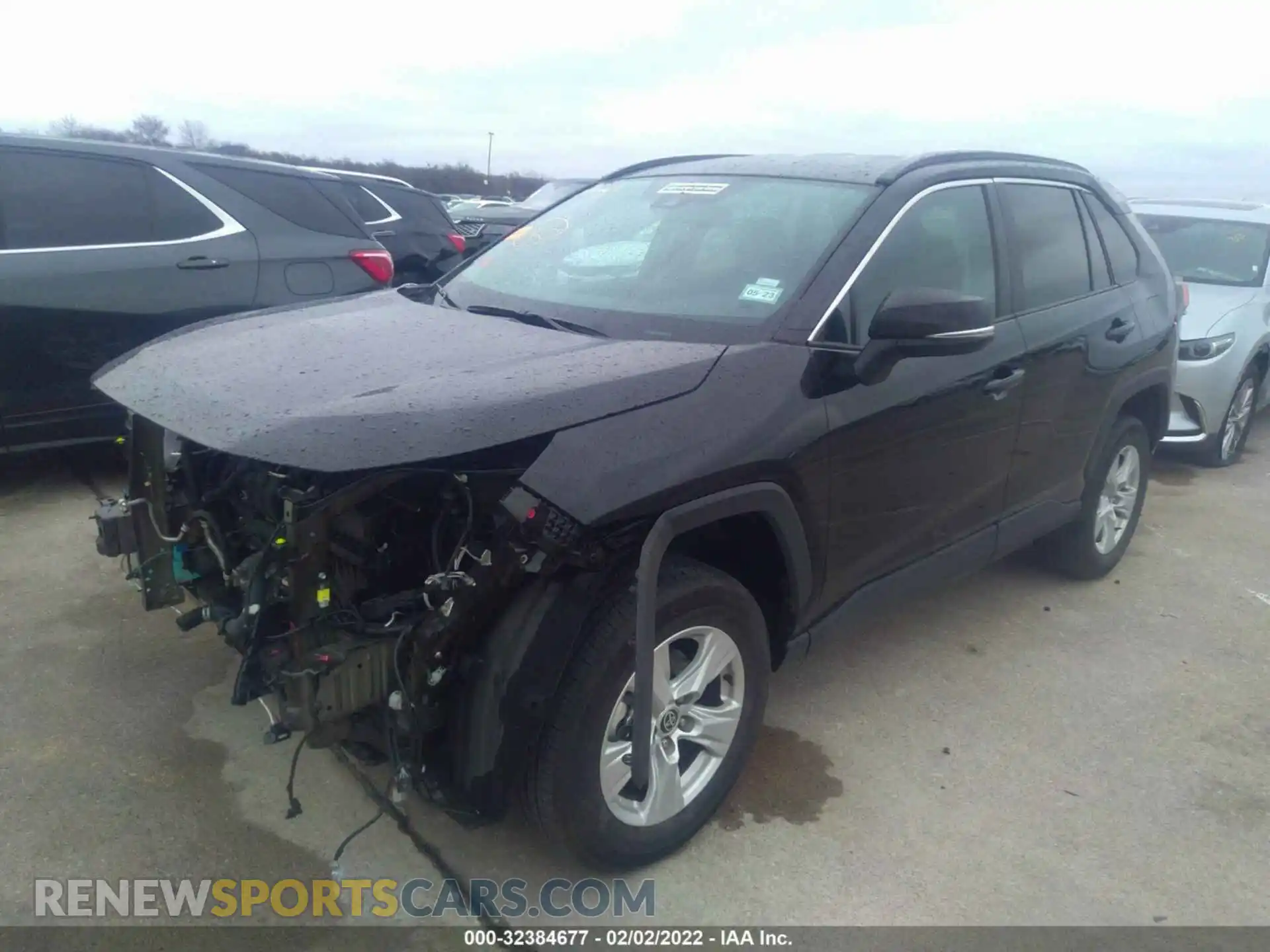 2 Photograph of a damaged car 2T3W1RFV7MW150817 TOYOTA RAV4 2021